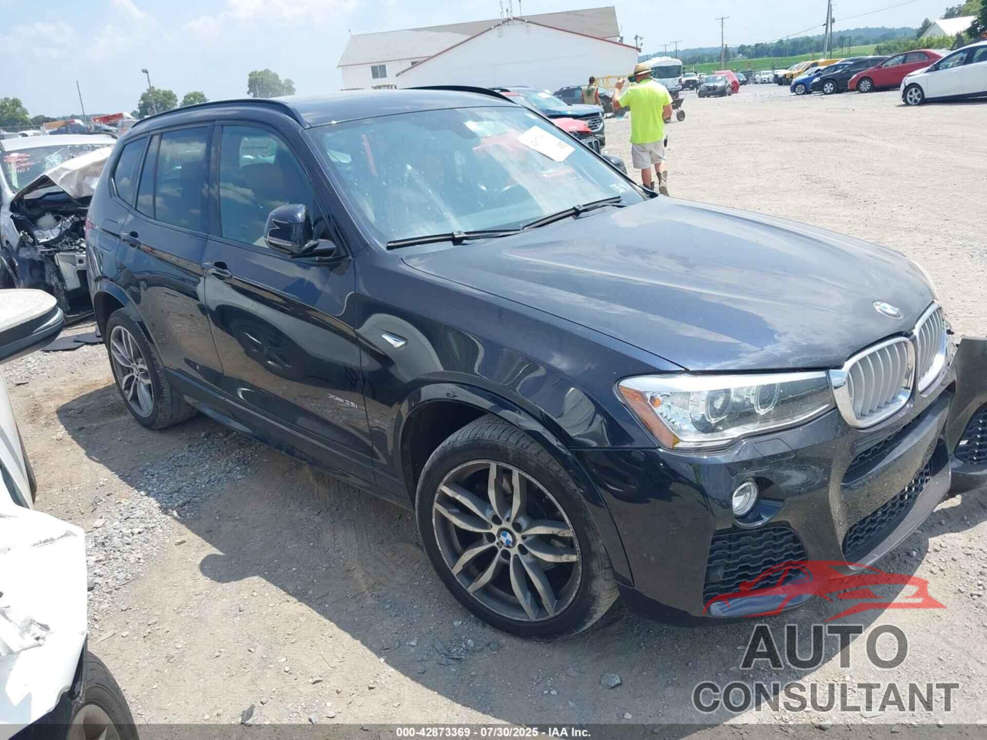 BMW X3 2015 - 5UXWX7C55F0K33420