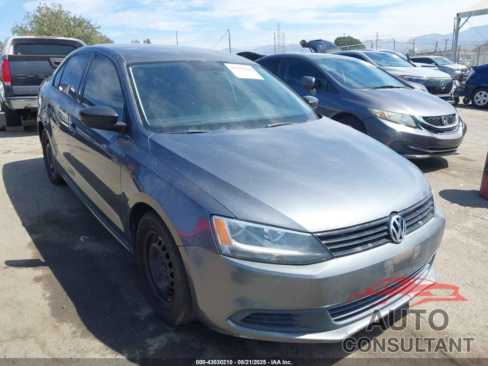 VOLKSWAGEN JETTA 2013 - 3VW2K7AJ5DM282638