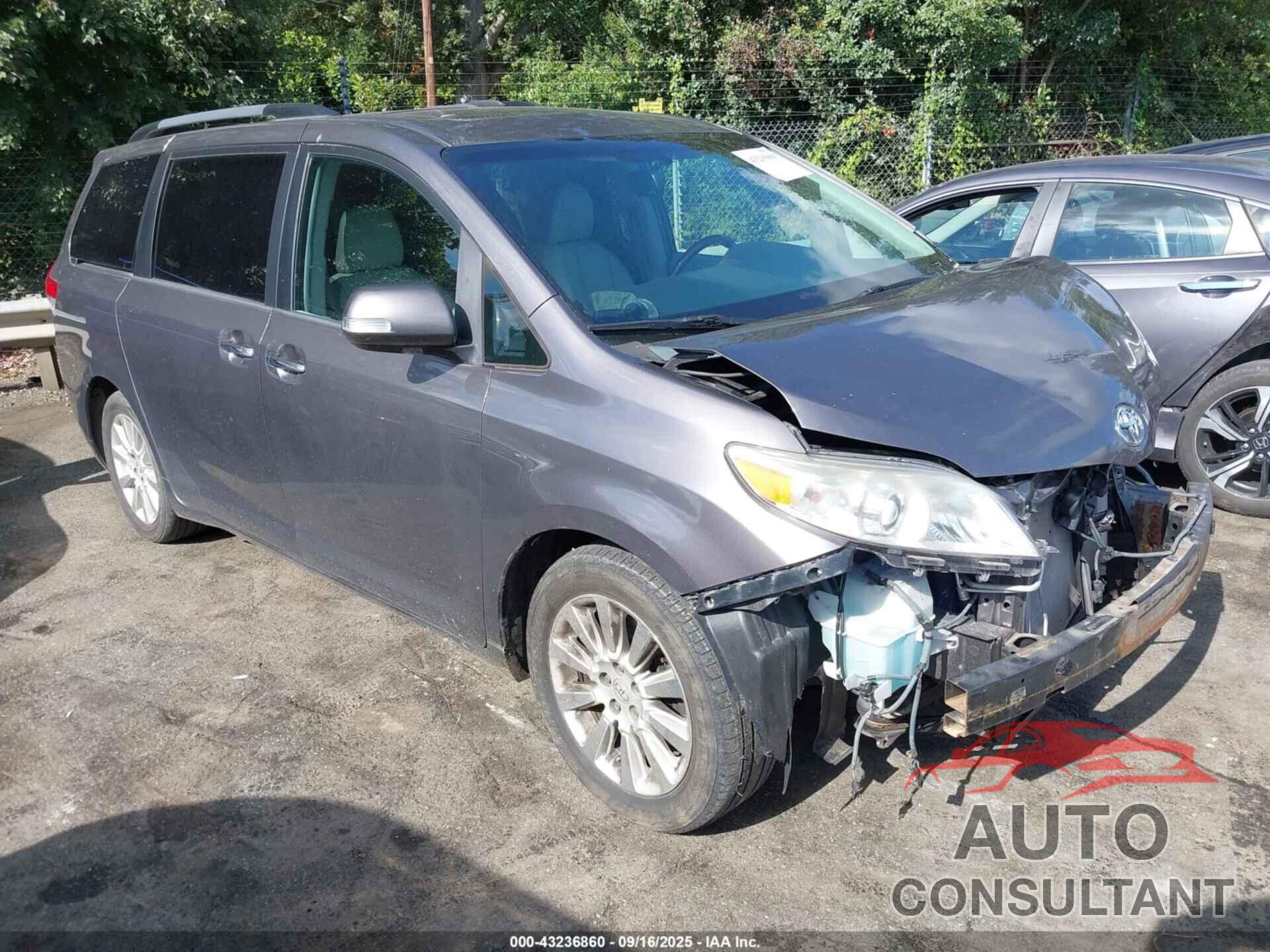 TOYOTA SIENNA 2014 - 5TDYK3DC7ES501023
