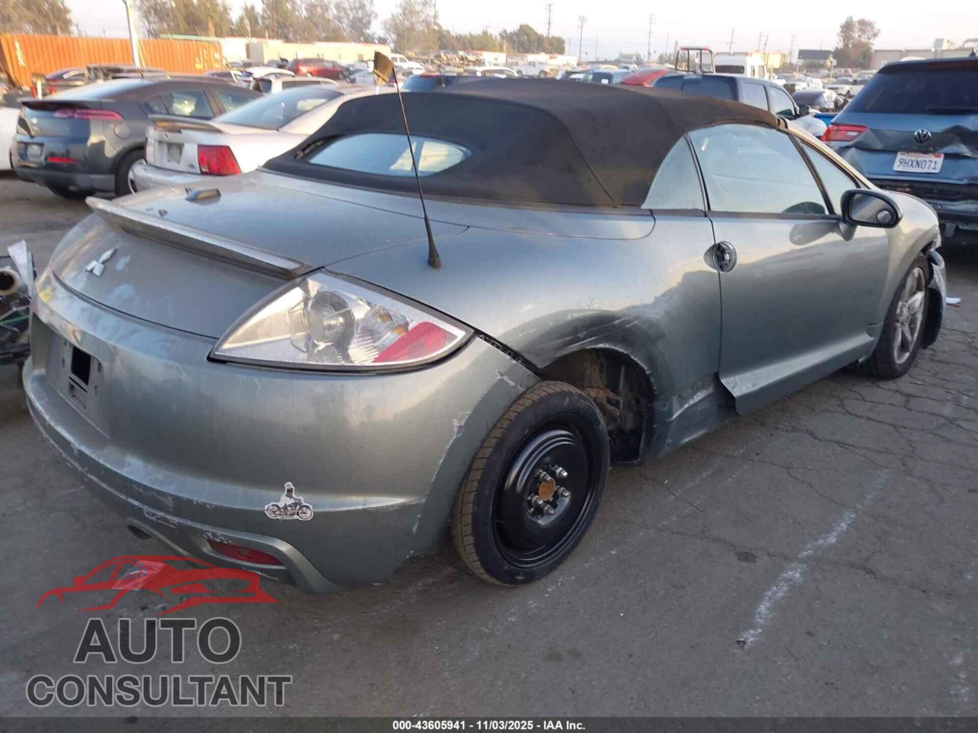 MITSUBISHI ECLIPSE SPYDER 2009 - 4A3AL25F69E008184