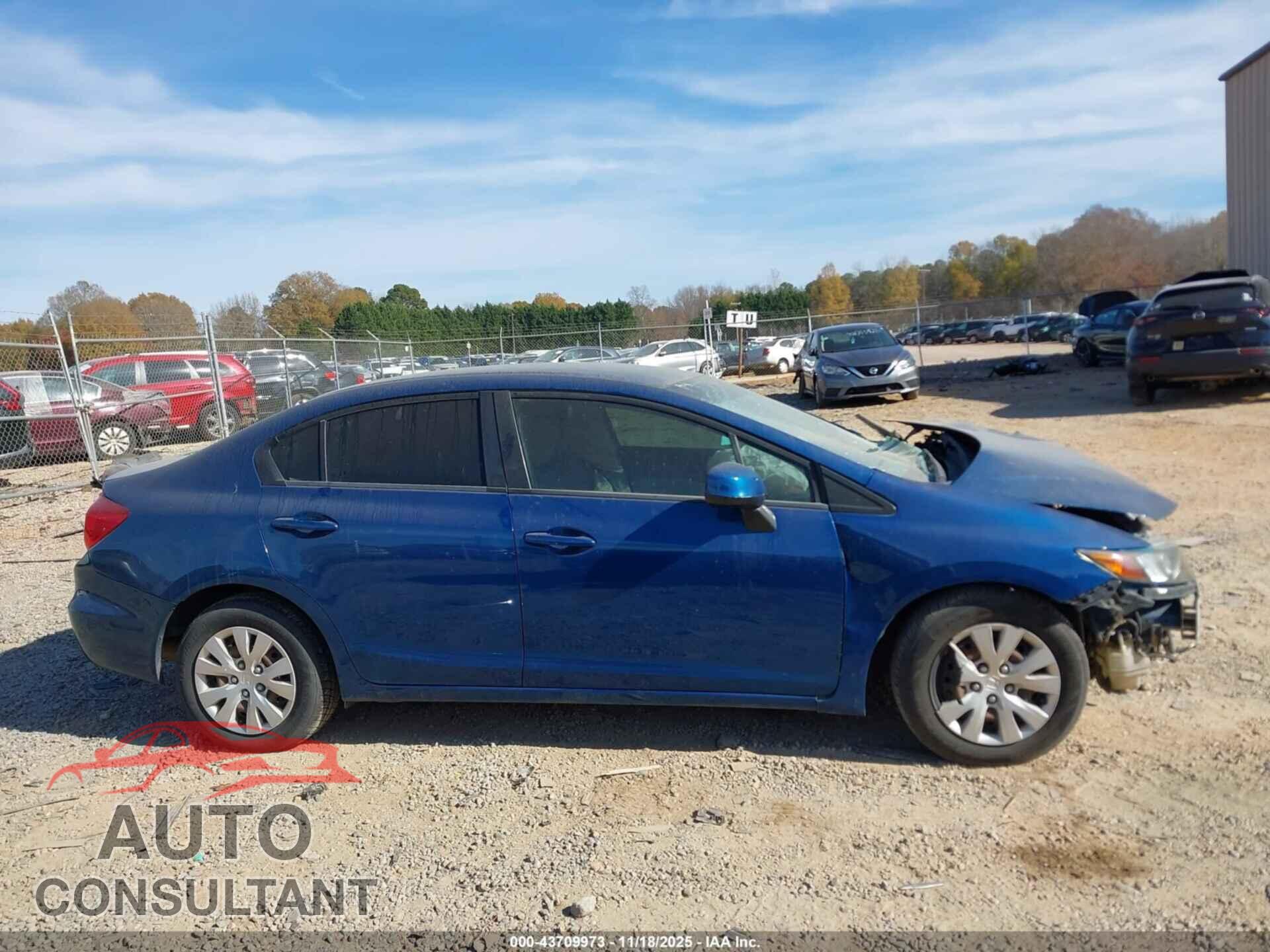 HONDA CIVIC 2012 - 2HGFB2F57CH573000