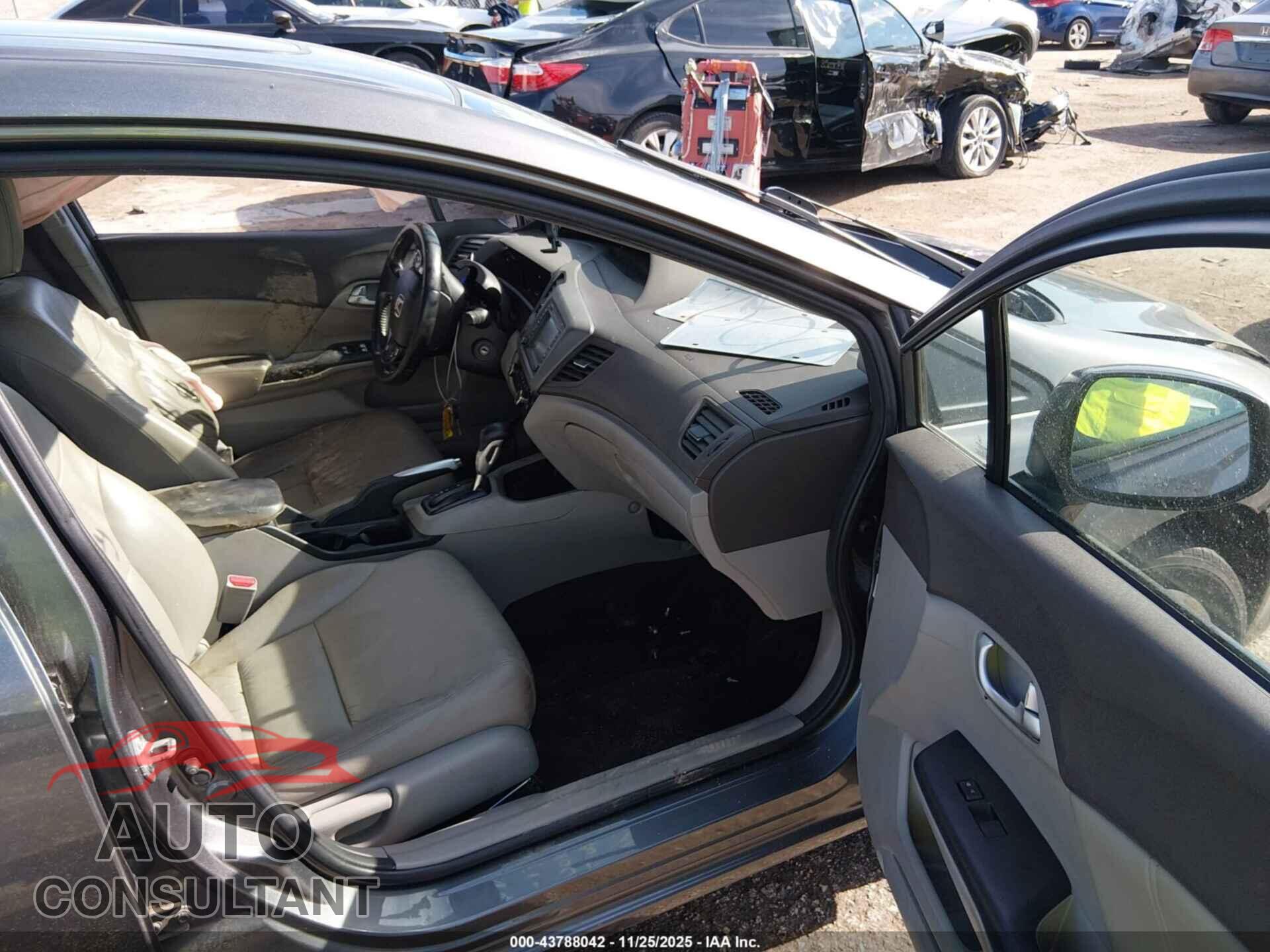 HONDA CIVIC 2012 - 19XFB2F93CE310080