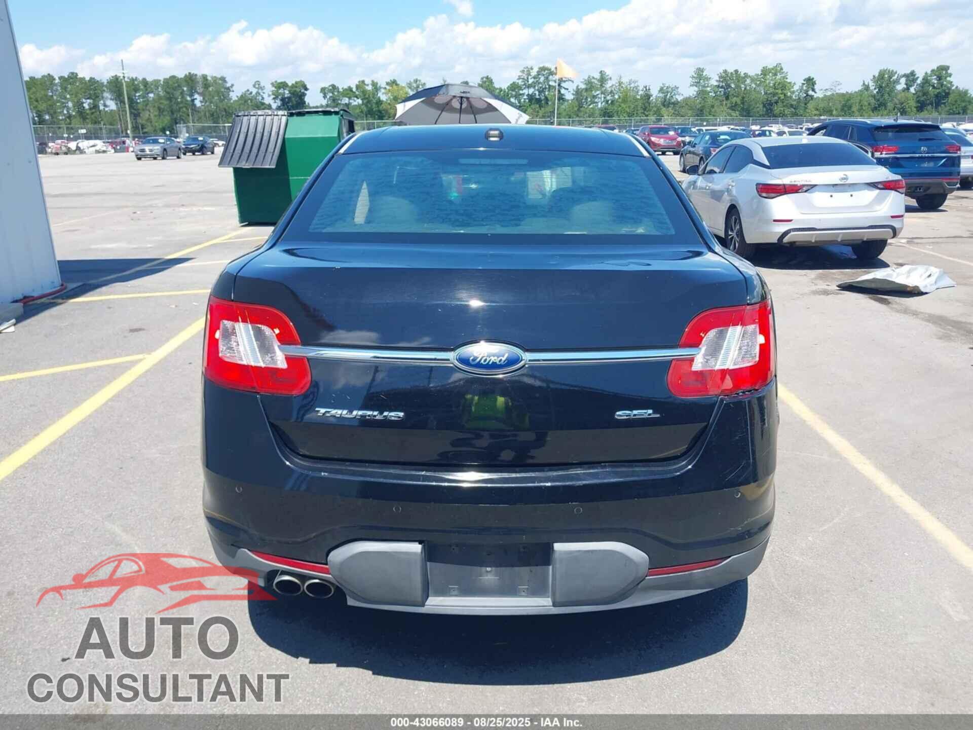 FORD TAURUS 2012 - 1FAHP2EW3CG124286