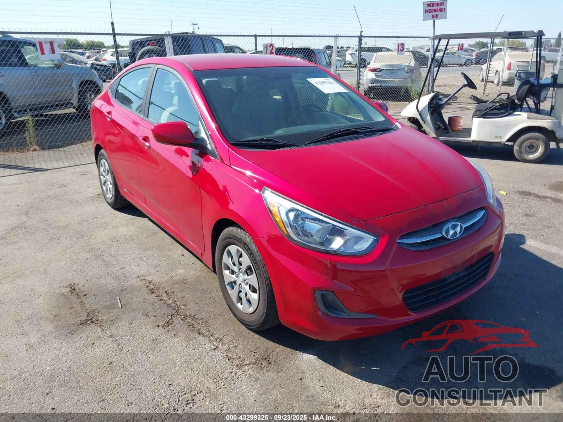 HYUNDAI ACCENT 2017 - KMHCT4AE8HU169074