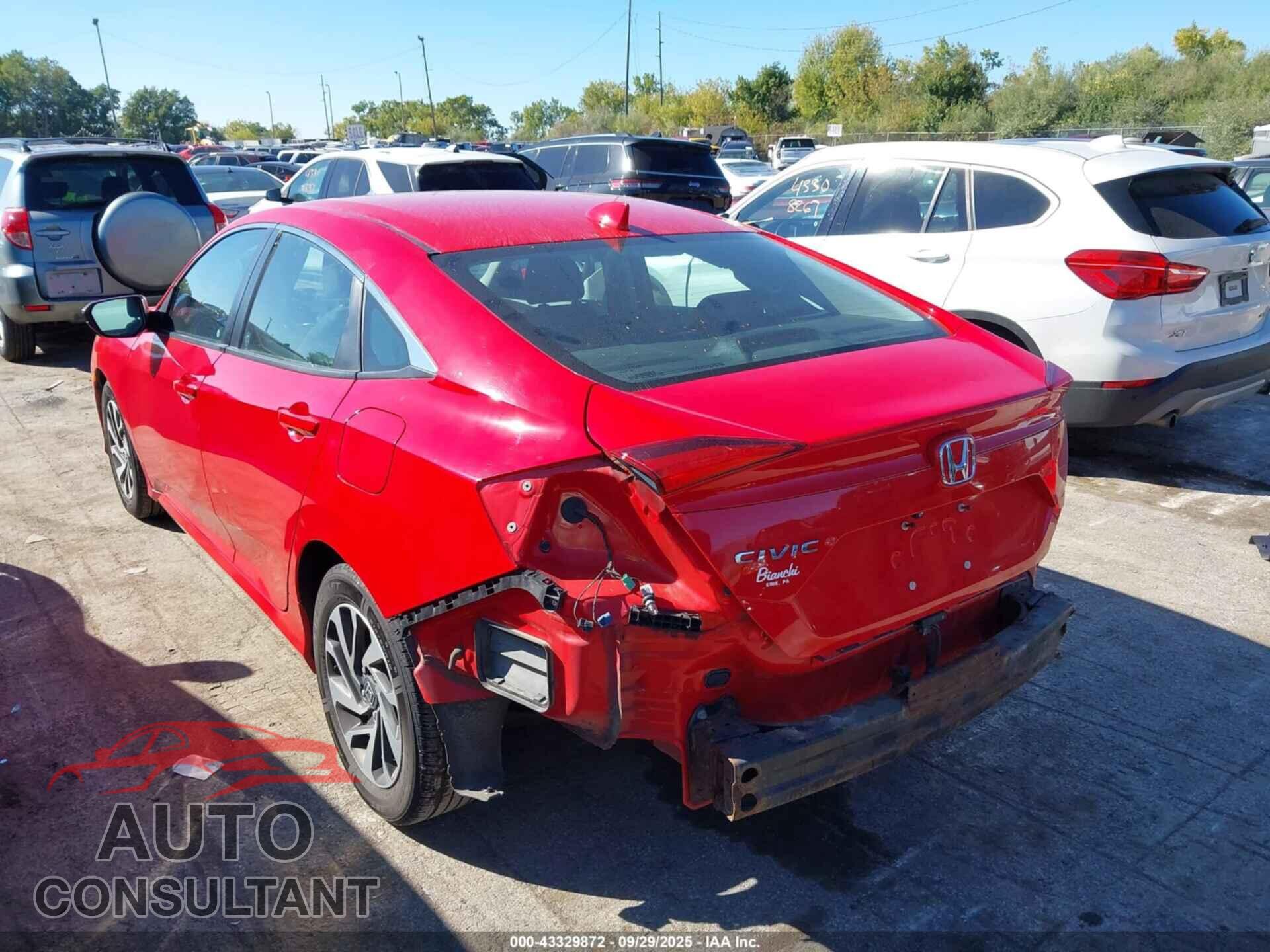 HONDA CIVIC 2017 - 2HGFC2F70HH578190
