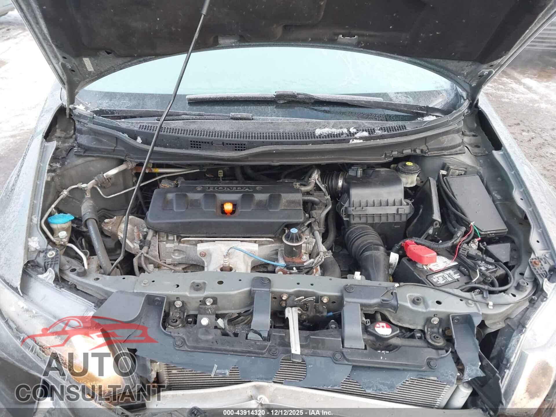 HONDA CIVIC 2012 - 2HGFB2F63CH329207