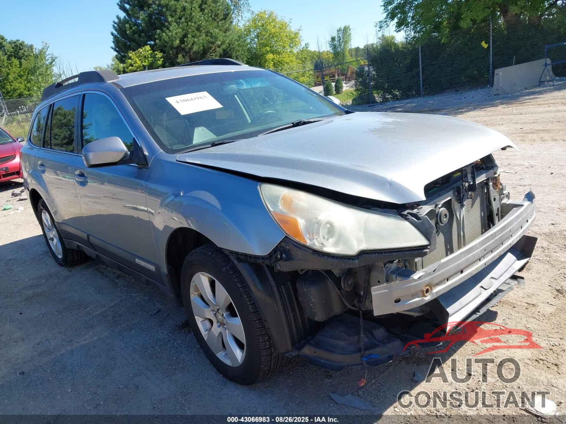 SUBARU OUTBACK 2011 - 4S4BRCKC5B3317907