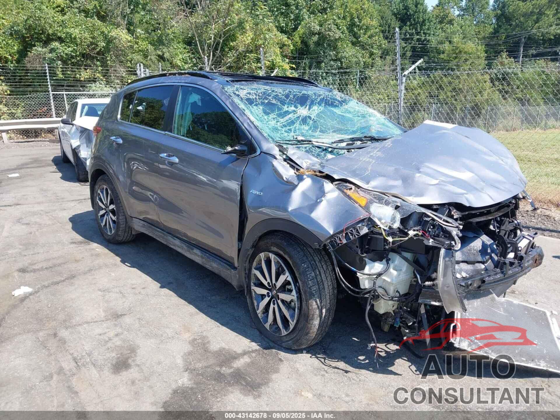 KIA SPORTAGE 2018 - KNDPNCAC4J7389213