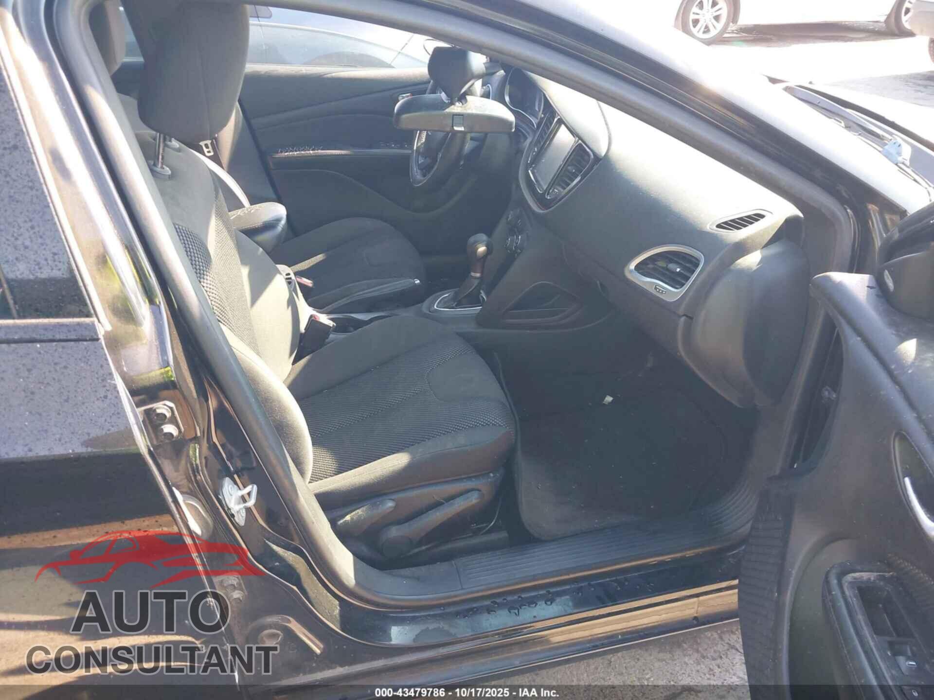 DODGE DART 2016 - 1C3CDFFA3GD802019