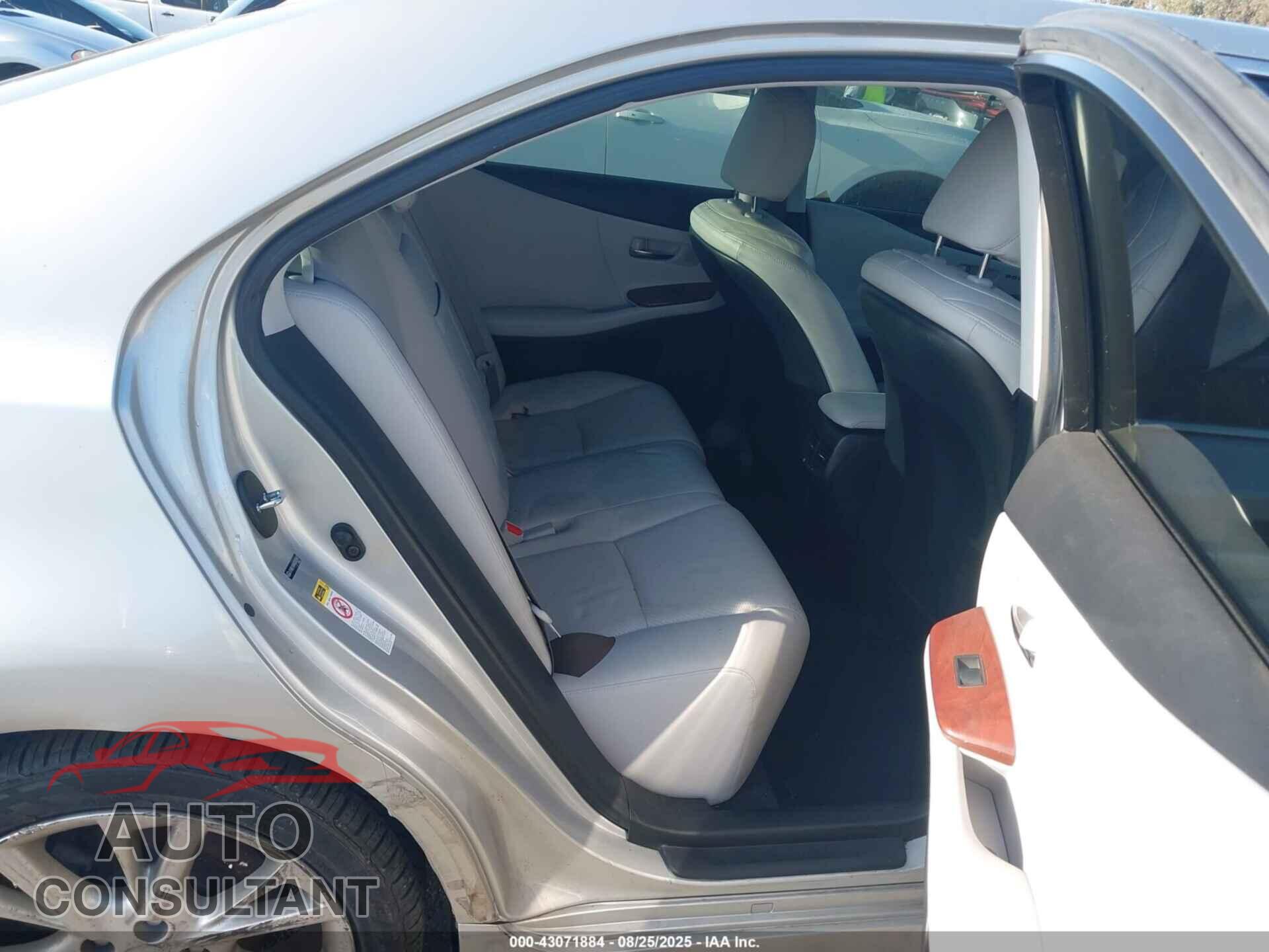 LEXUS HS 250H 2010 - JTHBB1BAXA2003541