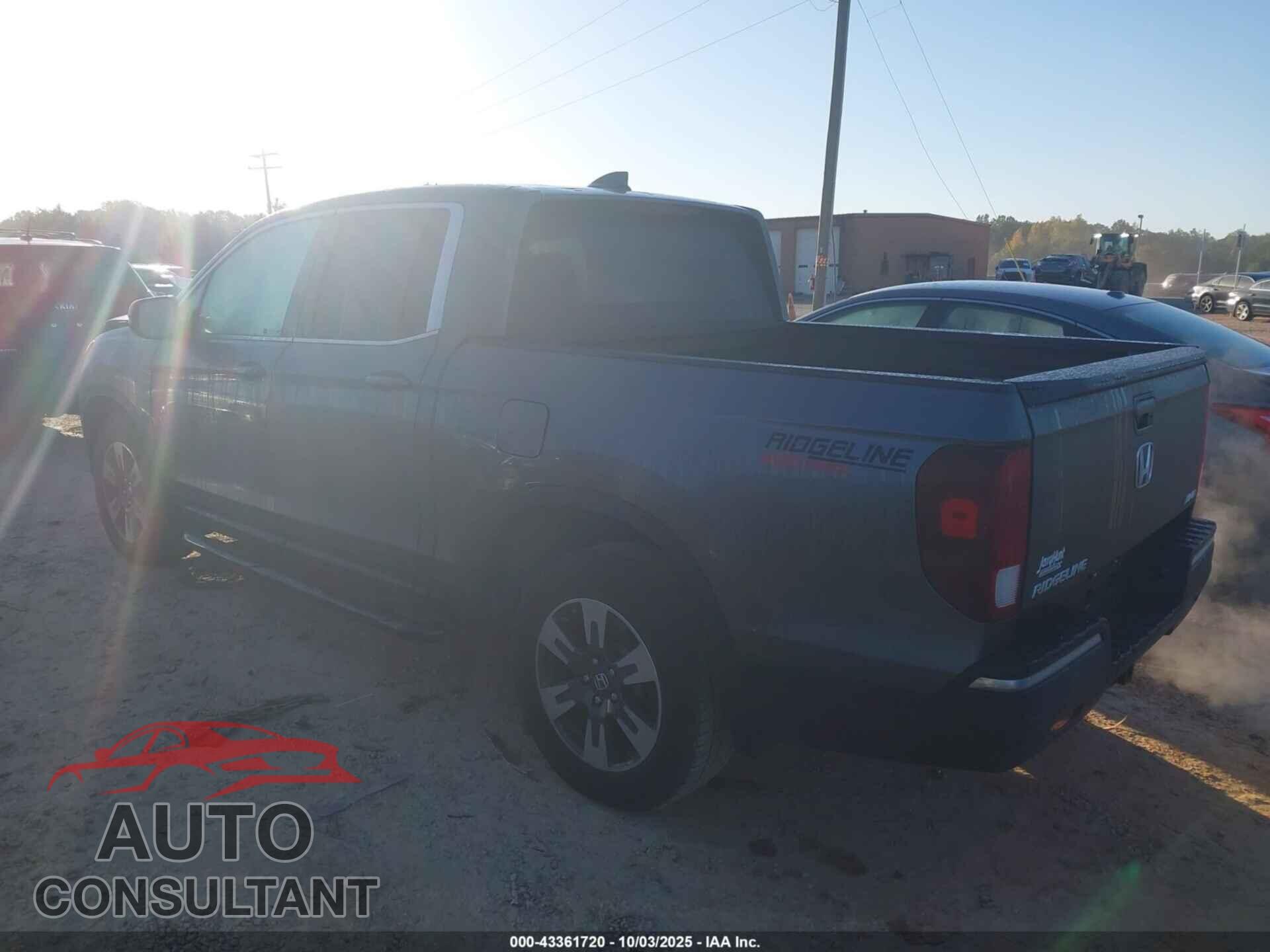 HONDA RIDGELINE 2017 - 5FPYK3F67HB032703