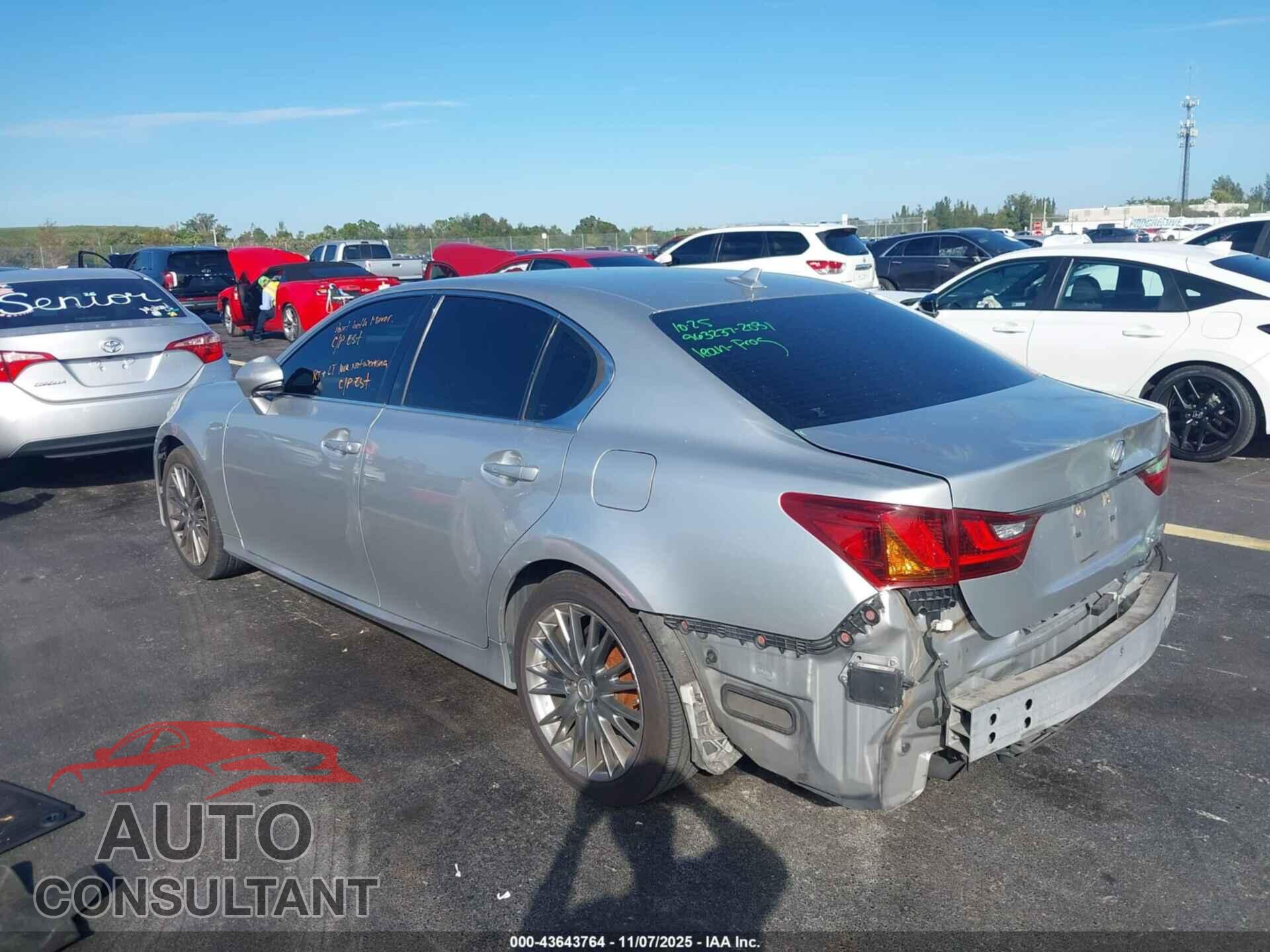 LEXUS GS 350 2014 - JTHBE1BL2E5039821
