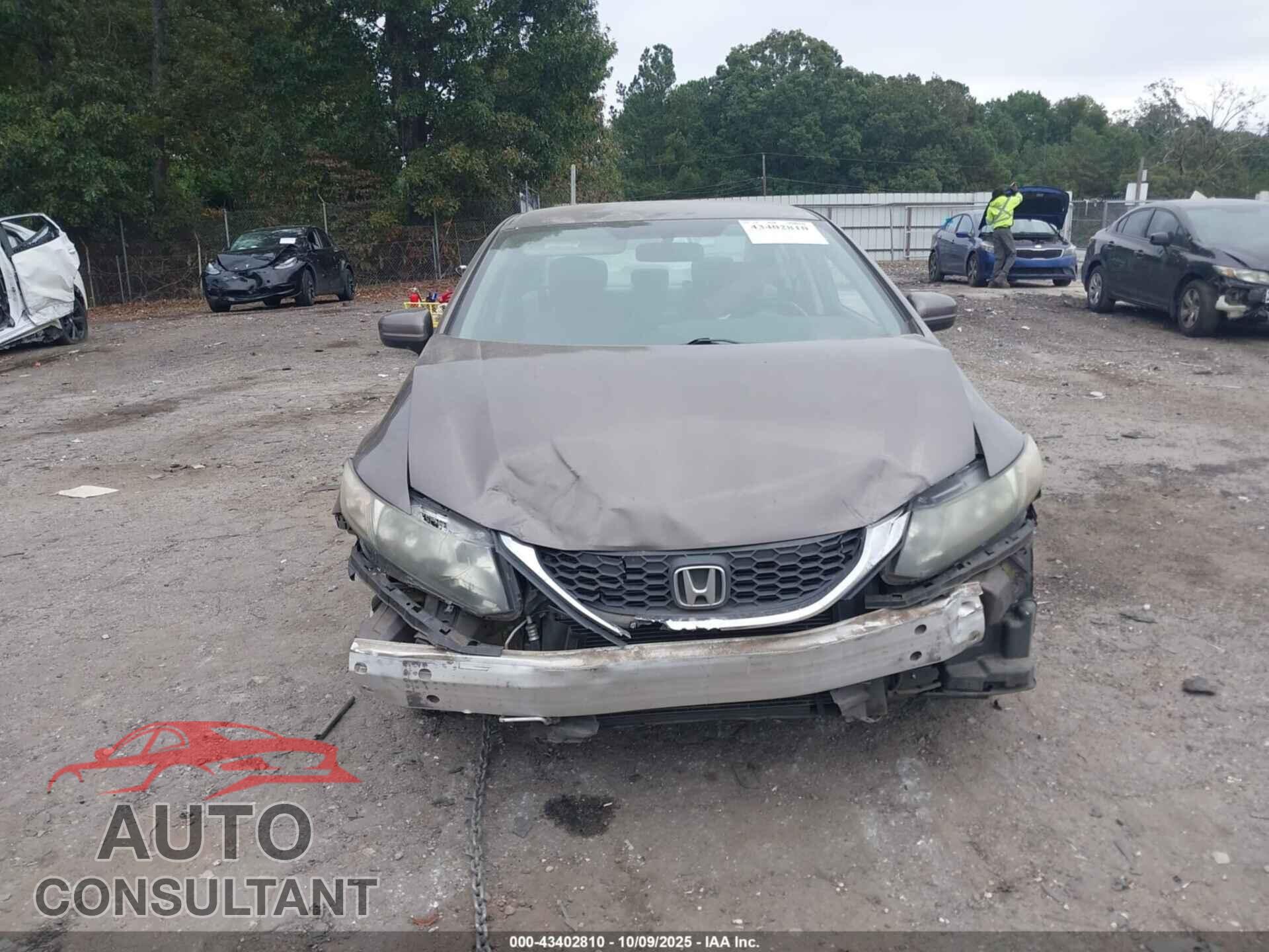 HONDA CIVIC 2014 - 2HGFB2F50EH545591