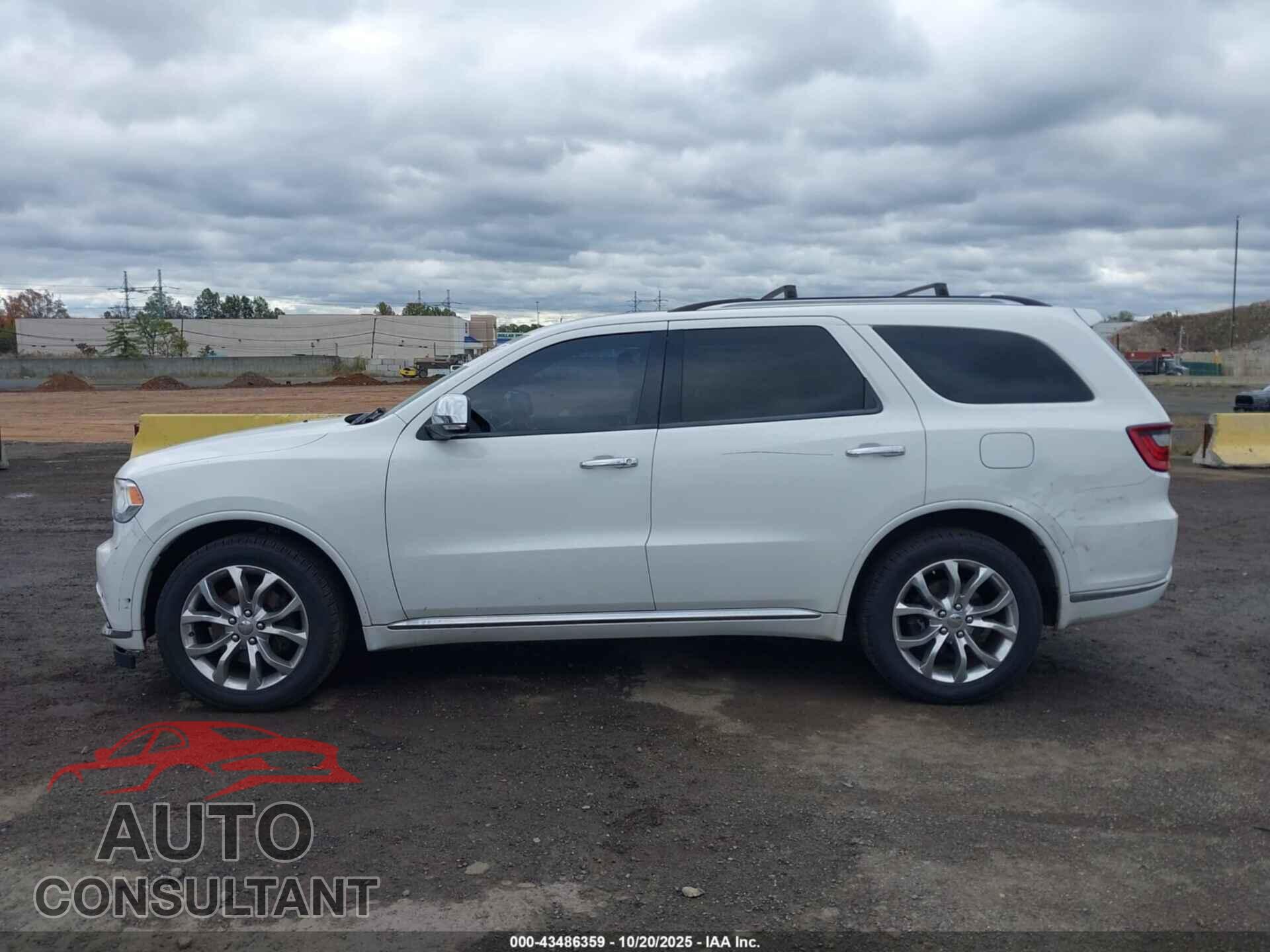 DODGE DURANGO 2016 - 1C4RDJEG9GC309126