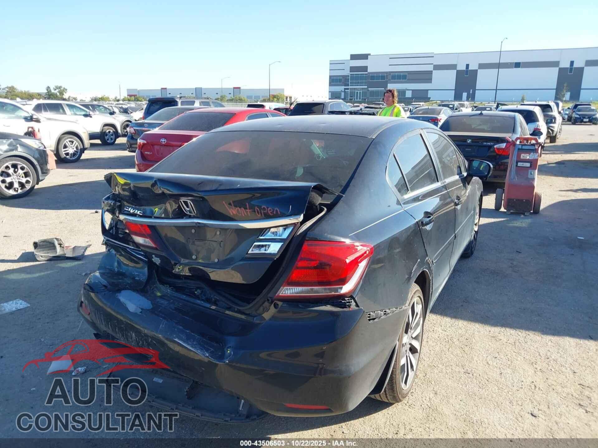 HONDA CIVIC 2014 - 19XFB2F91EE001954