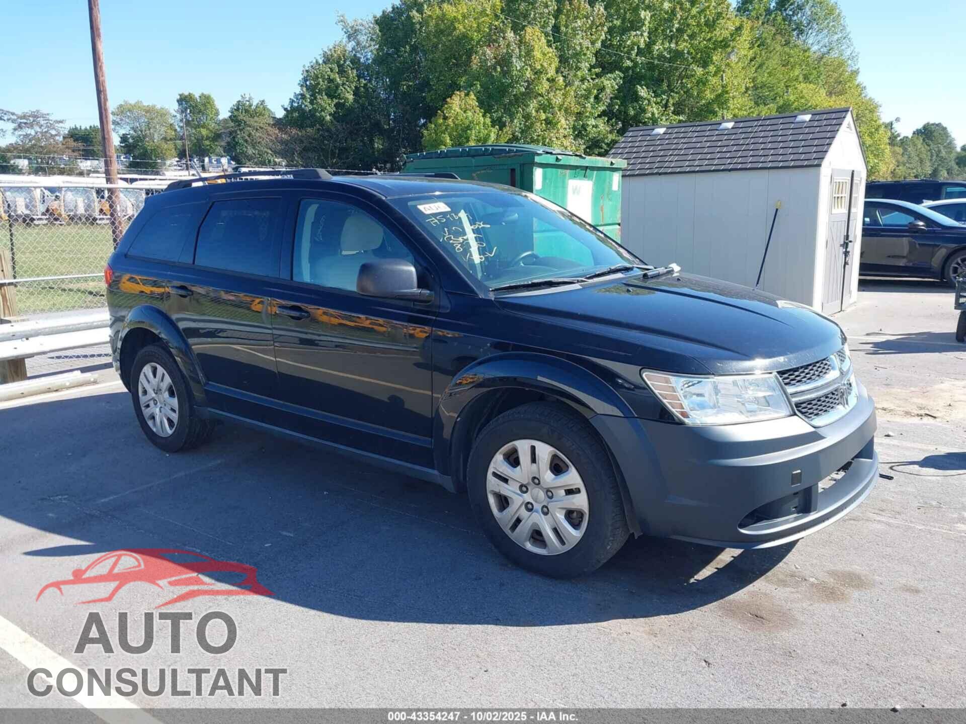 DODGE JOURNEY 2017 - 3C4PDCAB3HT694606