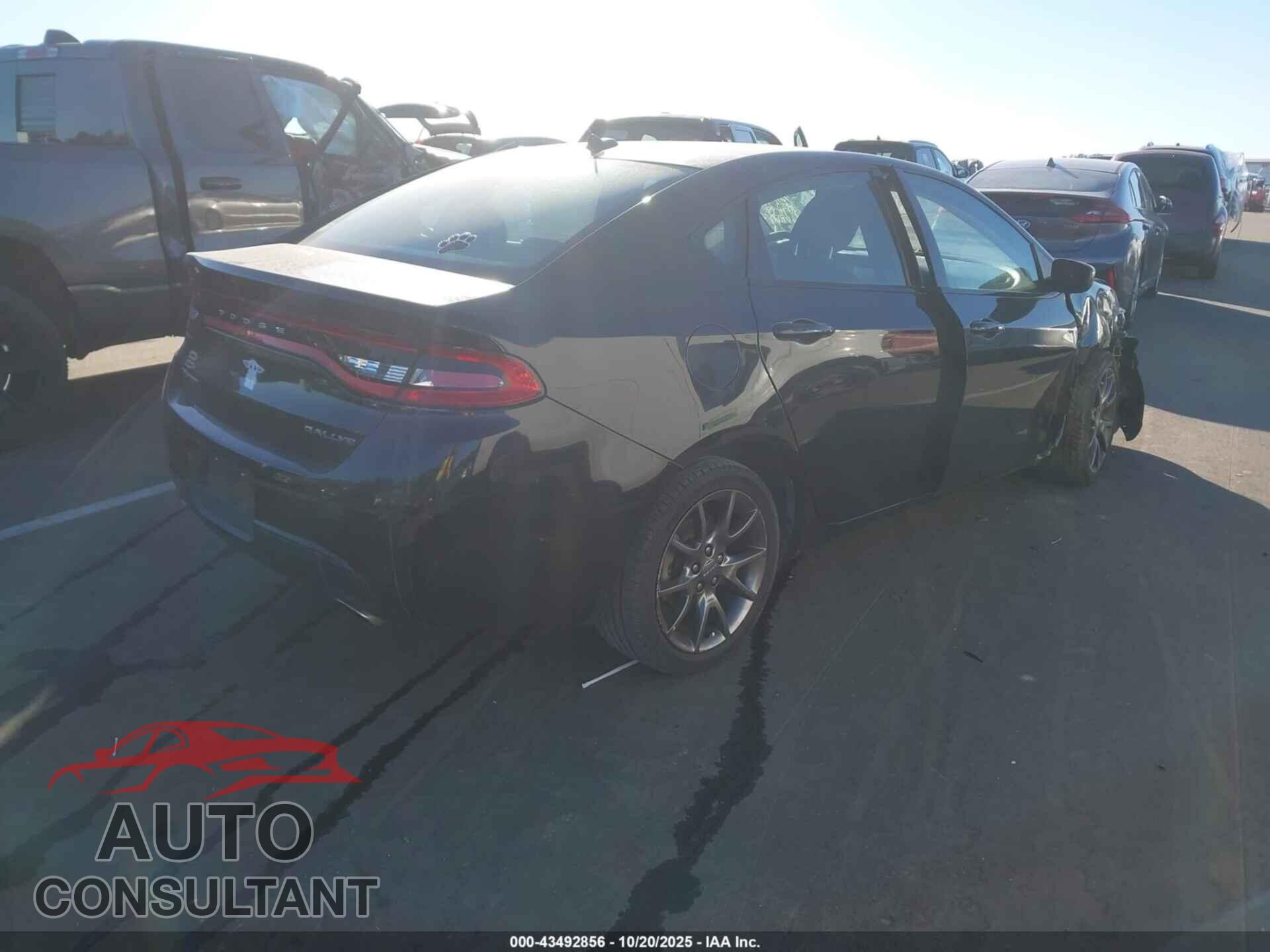 DODGE DART 2013 - 1C3CDFBA4DD339230