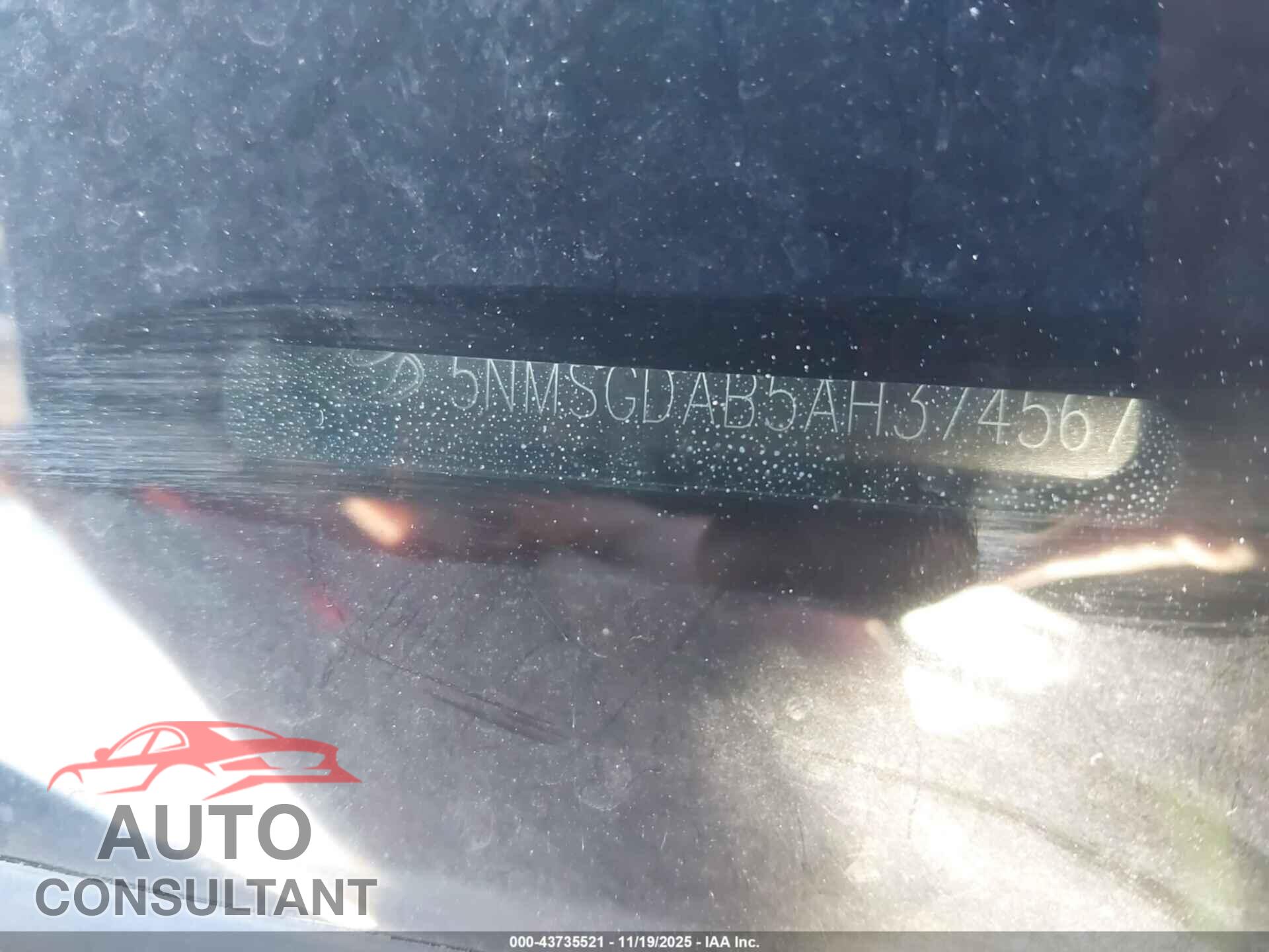 HYUNDAI SANTA FE 2010 - 5NMSGDAB5AH374567