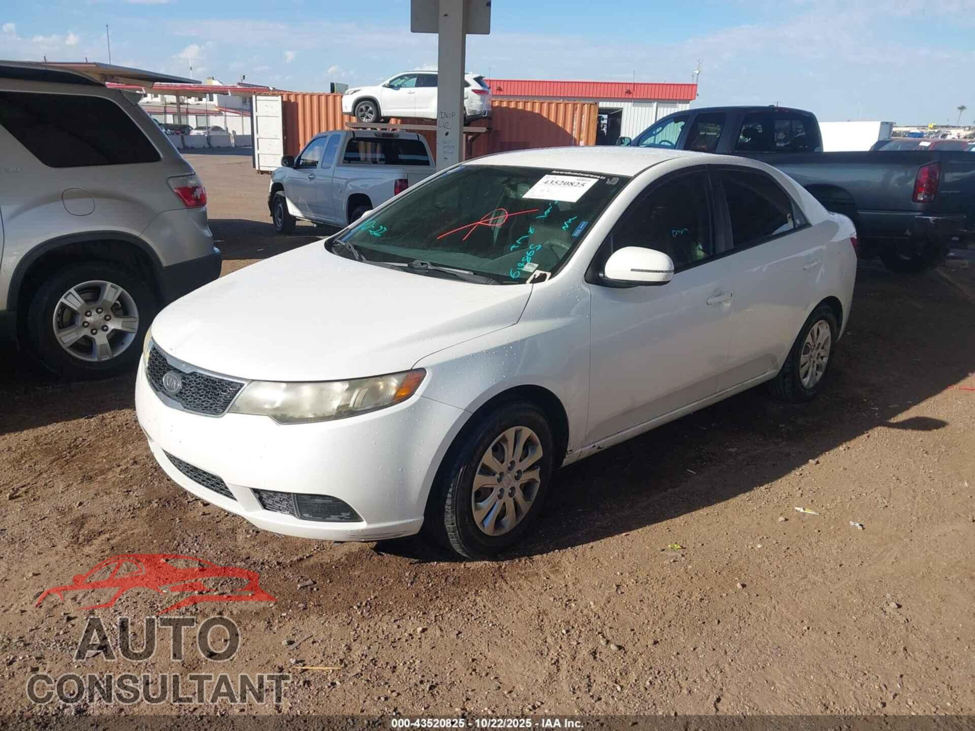 KIA FORTE 2012 - KNAFU4A22C5614865