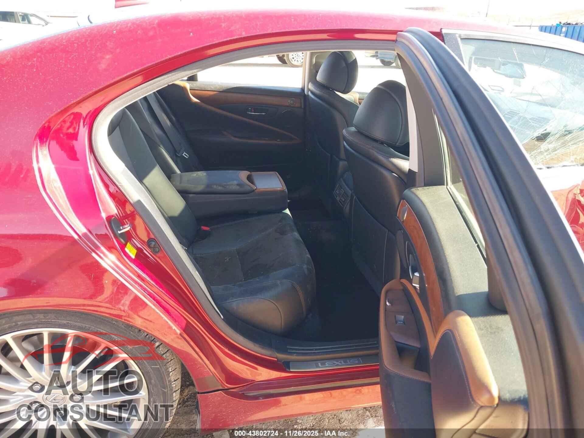 LEXUS LS 460 2010 - JTHBL5EF7A5096688