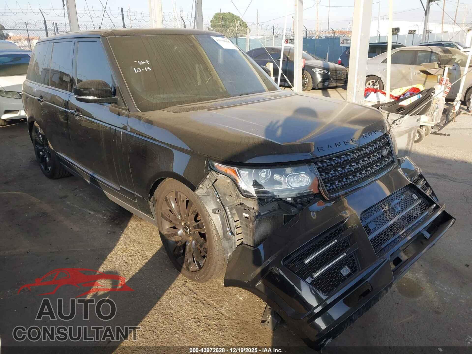 LAND ROVER RANGE ROVER 2014 - SALGS2TF0EA195144