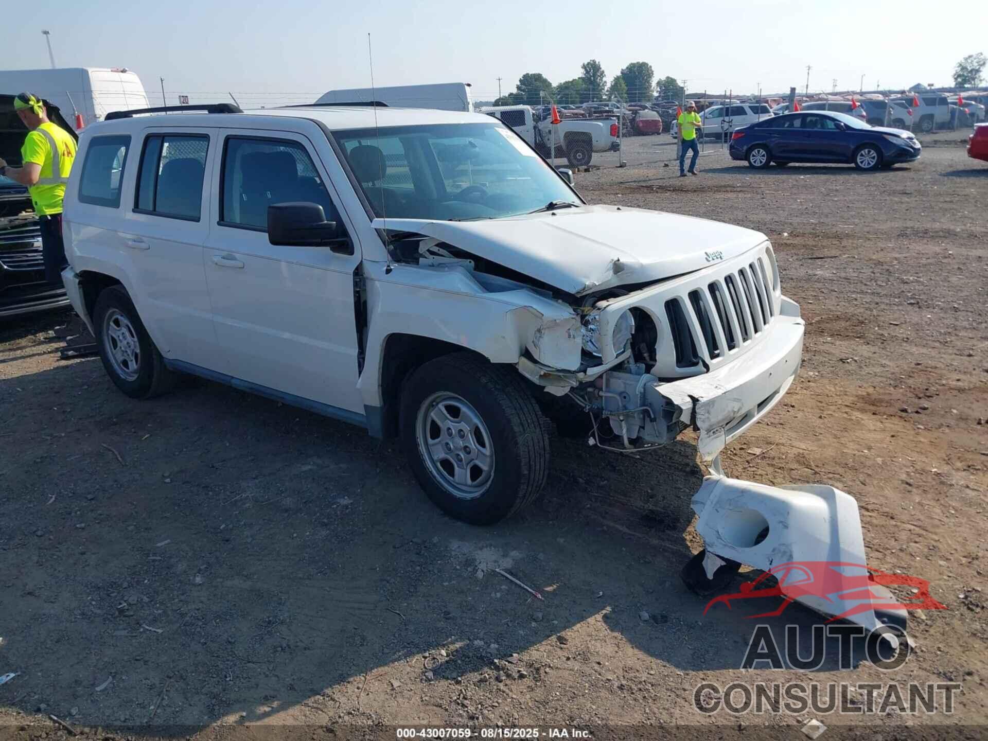 JEEP PATRIOT 2010 - 1J4NT2GB3AD553553