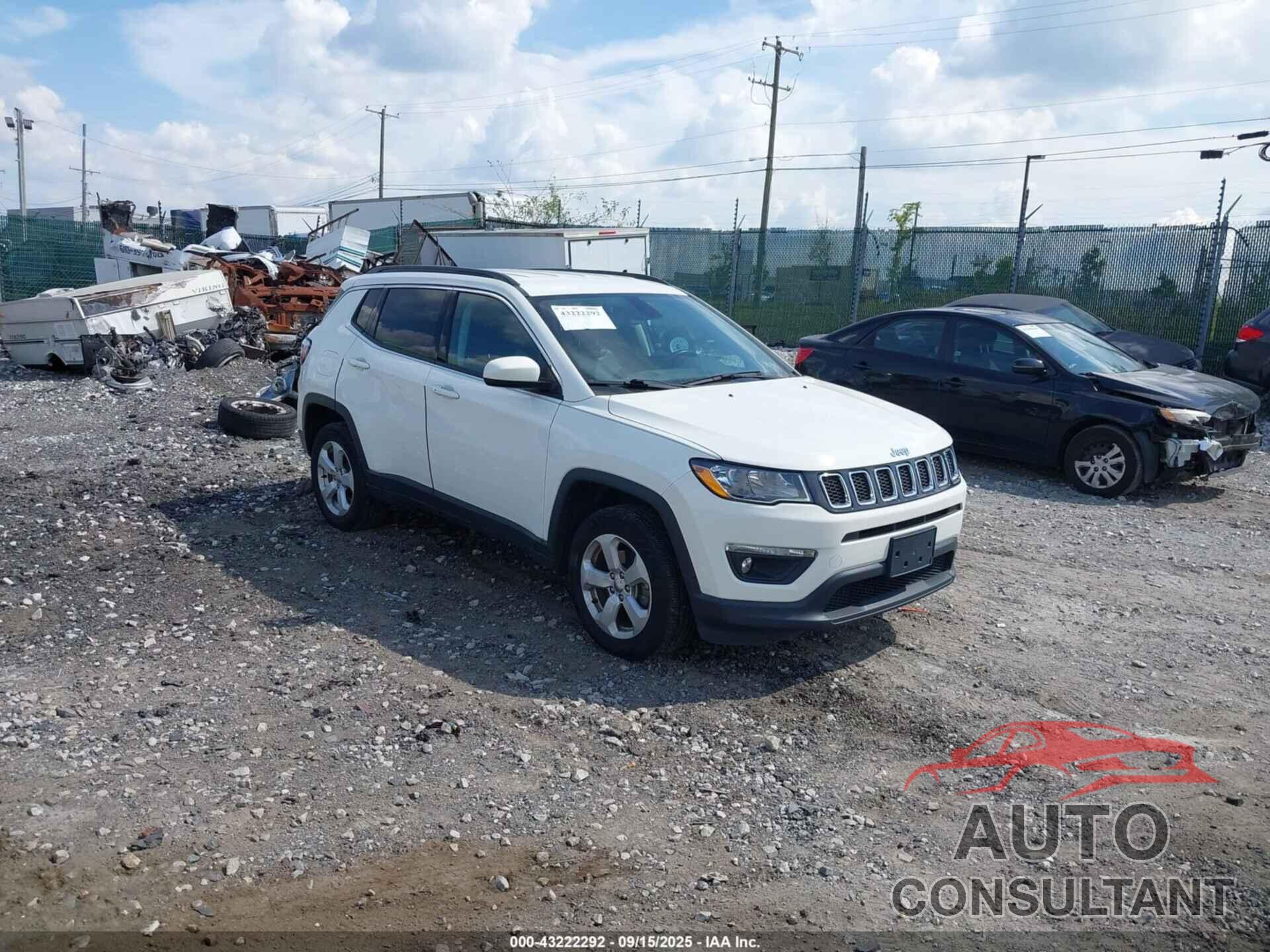 JEEP COMPASS 2019 - 3C4NJDBB8KT741852