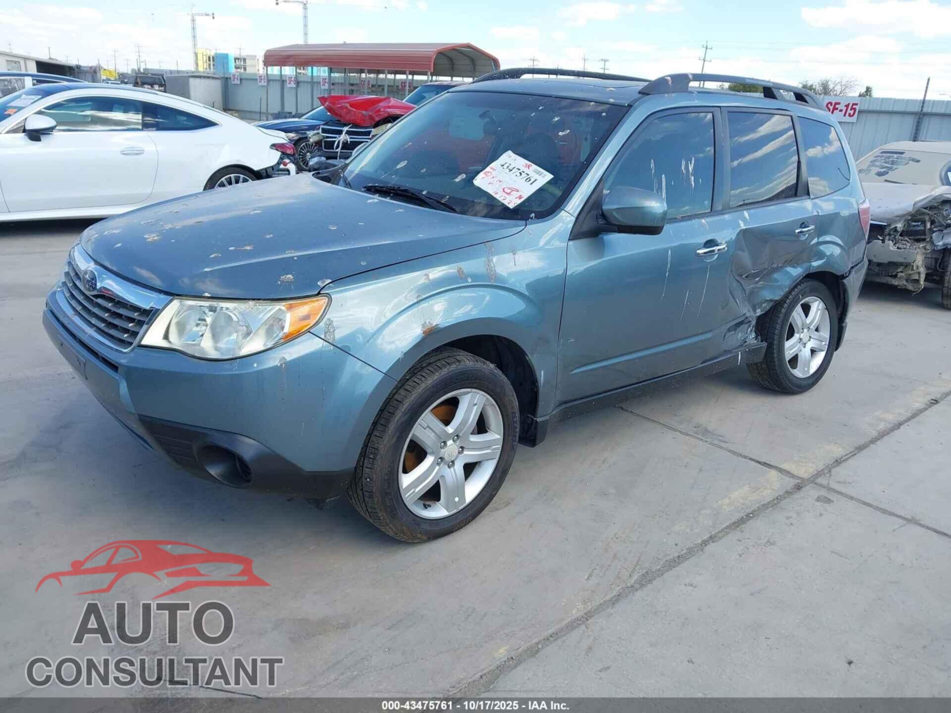 SUBARU FORESTER 2010 - JF2SH6CC3AH701873