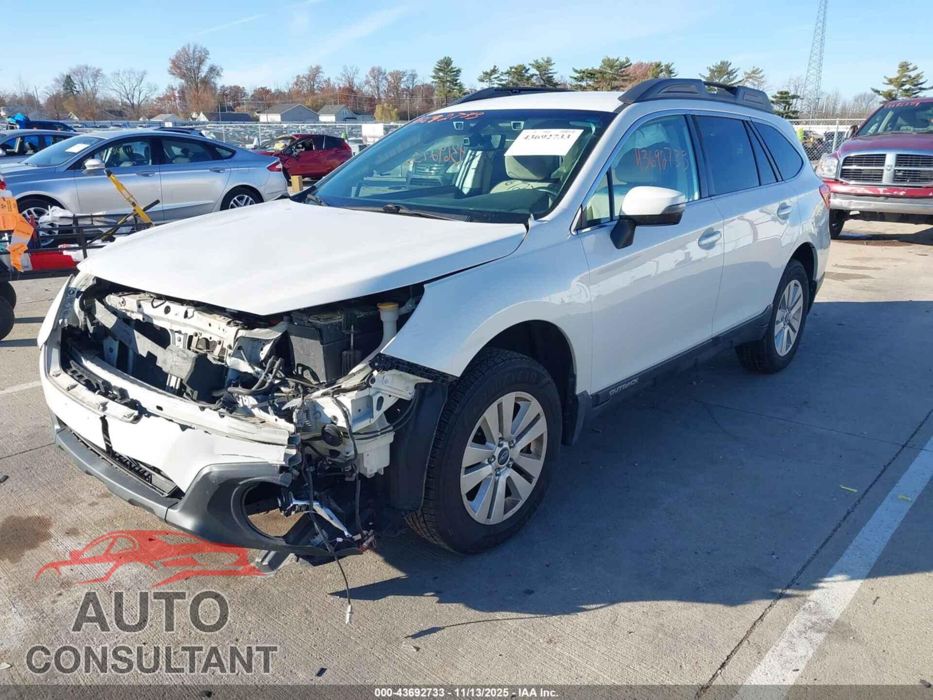 SUBARU OUTBACK 2017 - 4S4BSAFC8H3278287