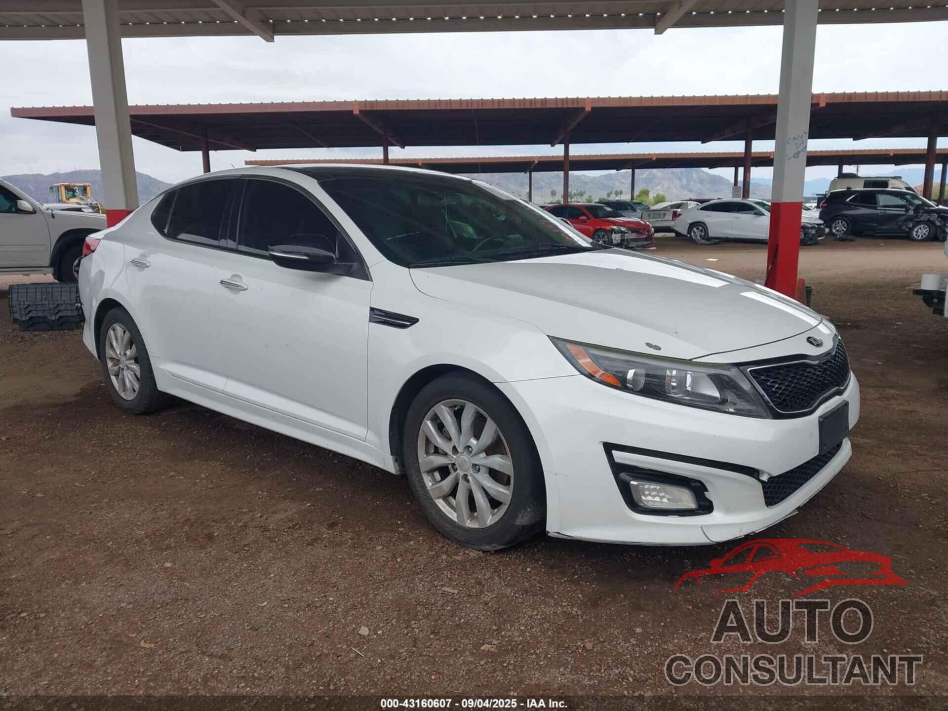 KIA OPTIMA 2015 - 5XXGN4A76FG435597