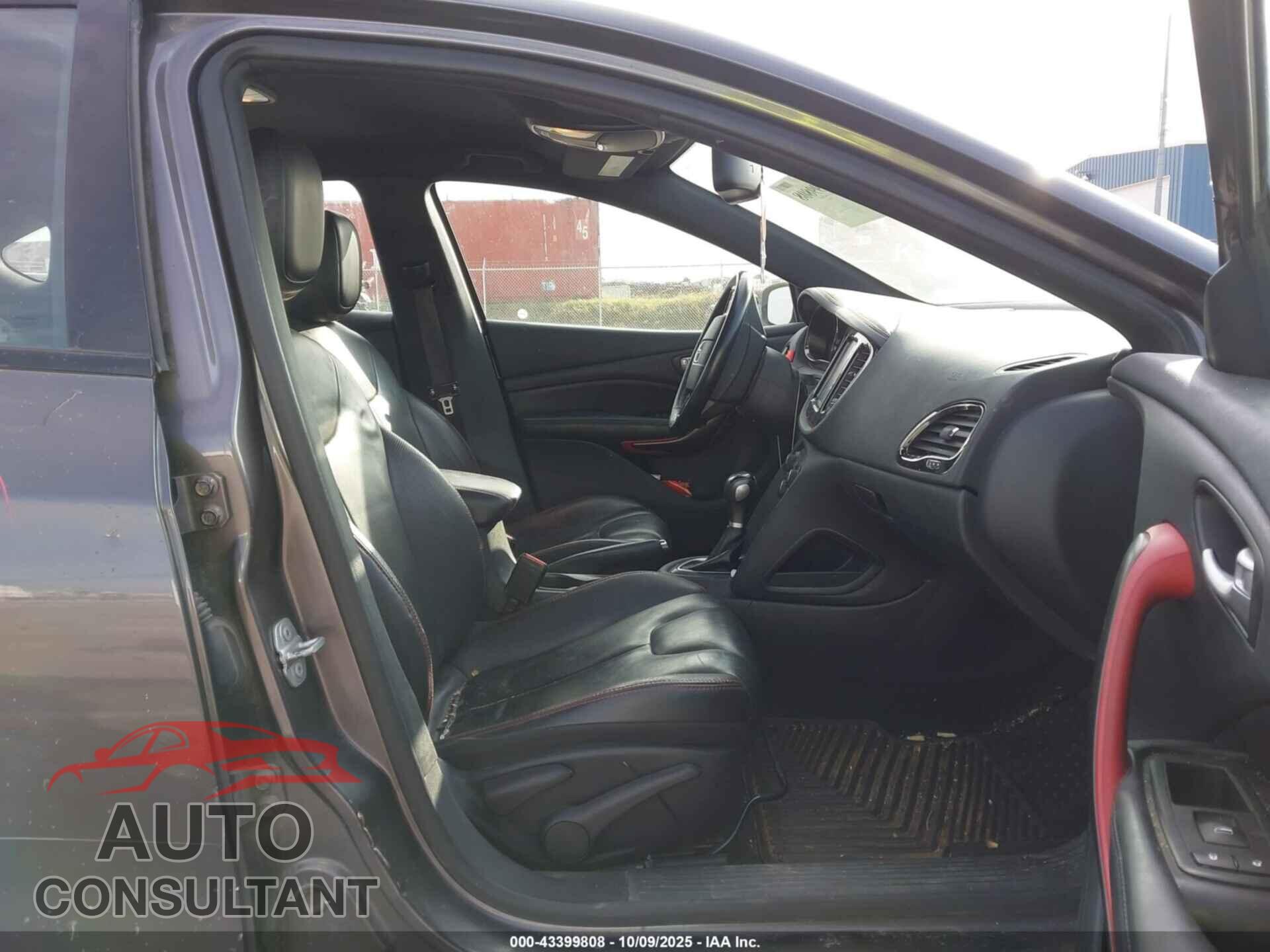 DODGE DART 2015 - 1C3CDFEB6FD363861