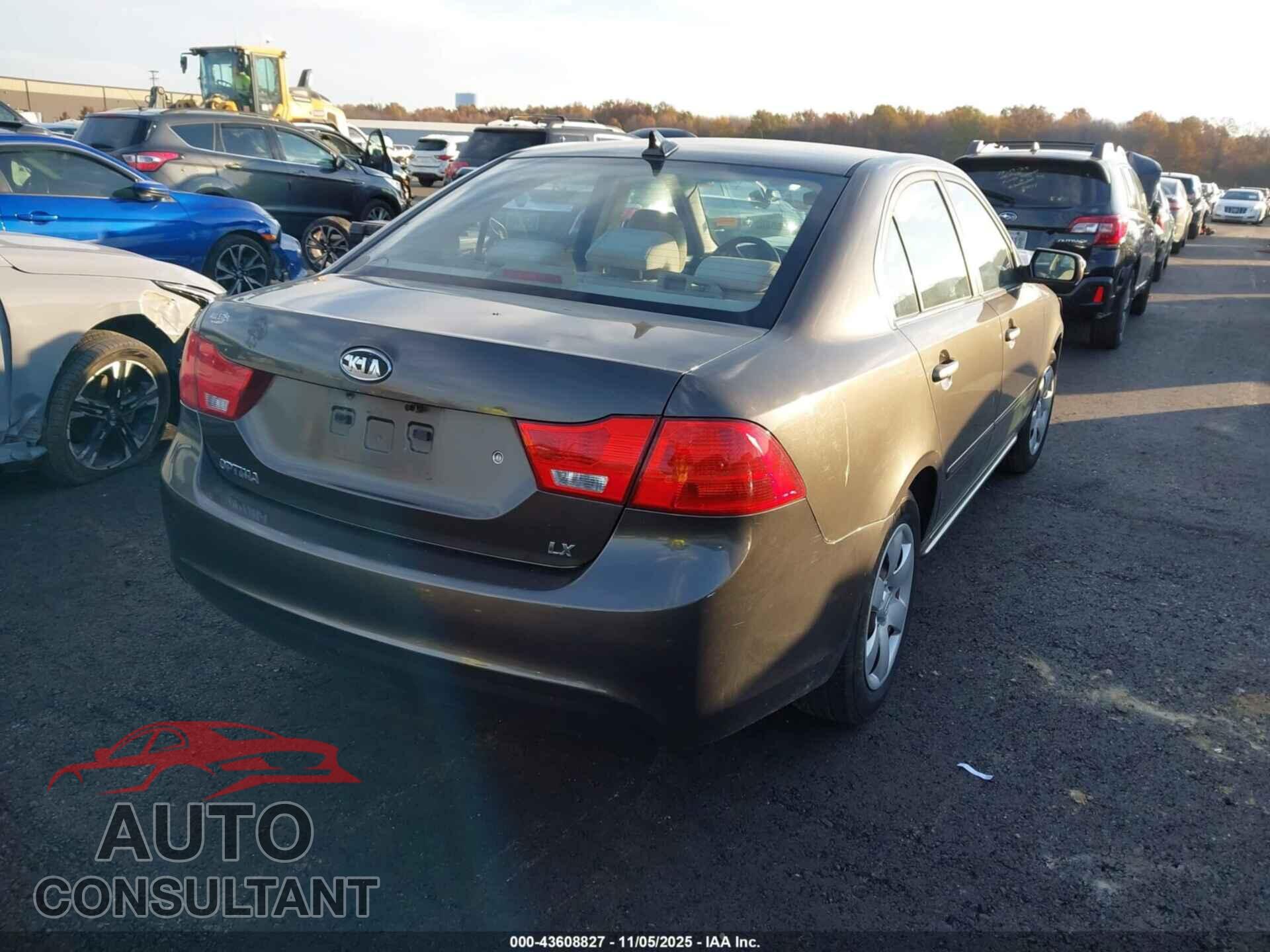 KIA OPTIMA 2010 - KNAGG4A87A5375665