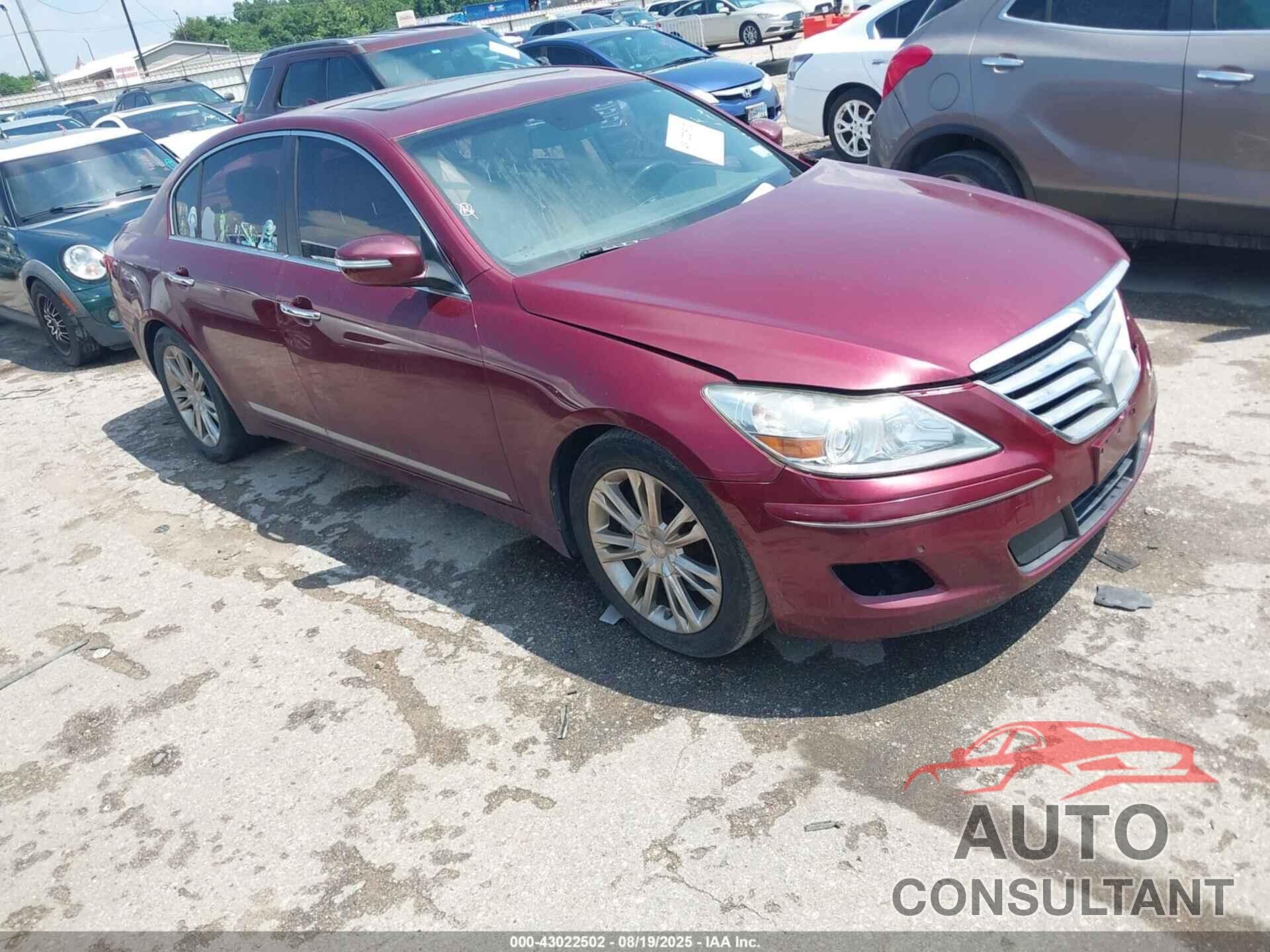 HYUNDAI GENESIS 2011 - KMHGC4DF7BU145023