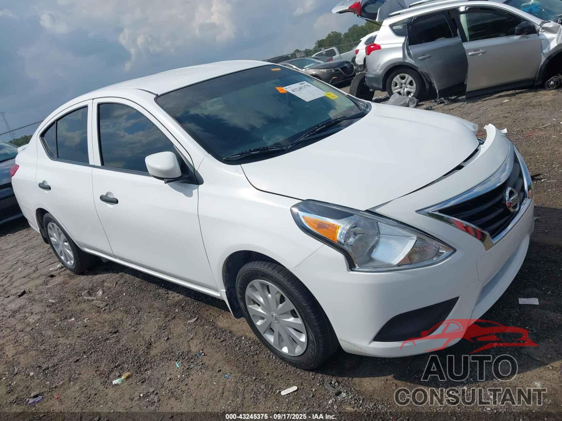 NISSAN VERSA 2018 - 3N1CN7AP2JL876529