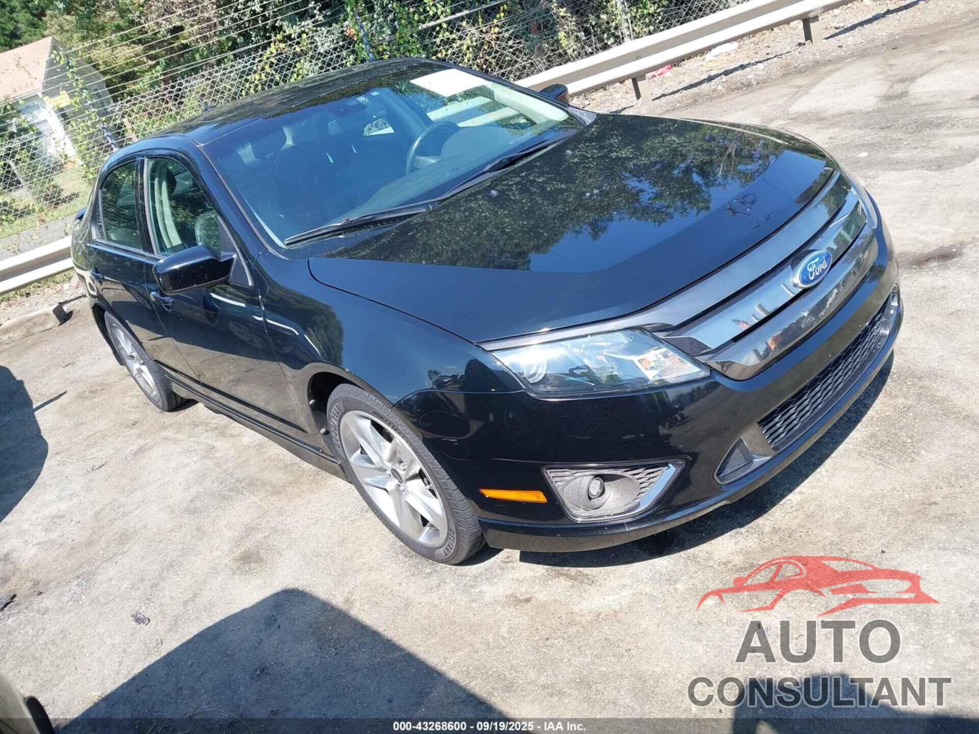 FORD FUSION 2012 - 3FAHP0KC0CR185392