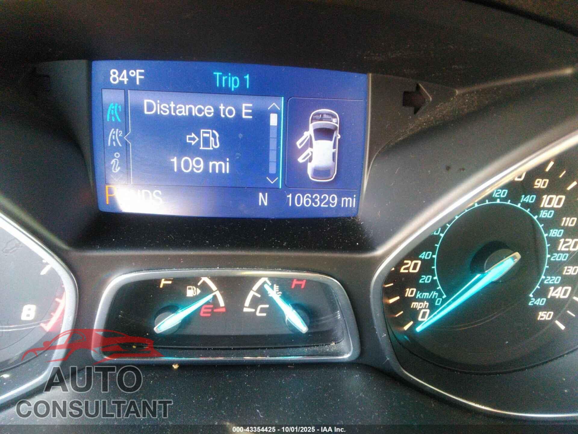 FORD ESCAPE 2013 - 1FMCU0G94DUC33637