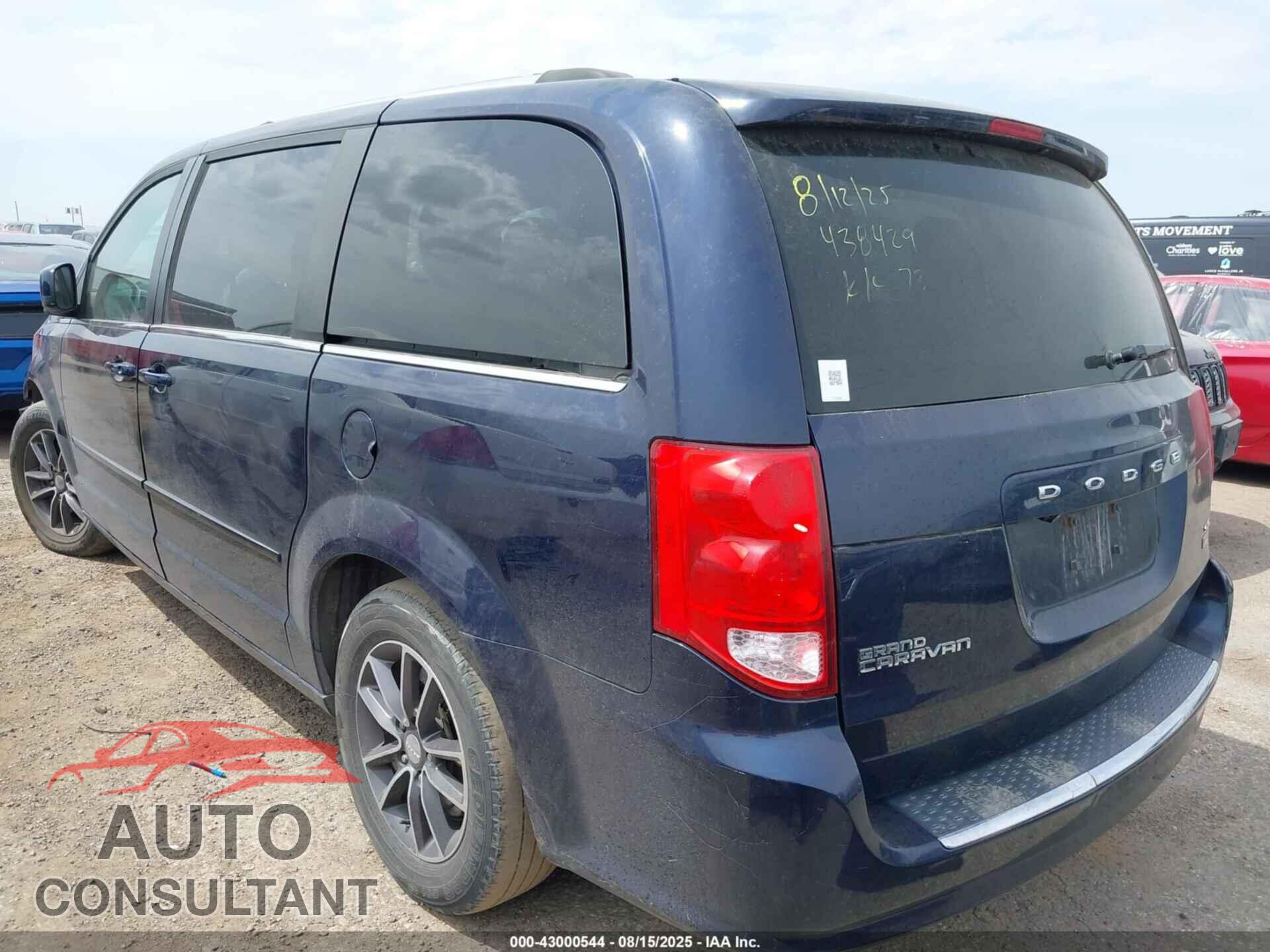DODGE GRAND CARAVAN 2017 - 2C4RDGCG9HR800794