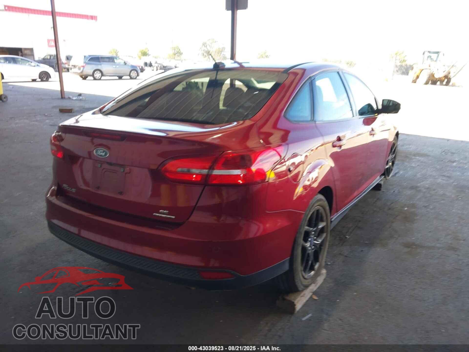 FORD FOCUS 2016 - 1FADP3F2XGL404882