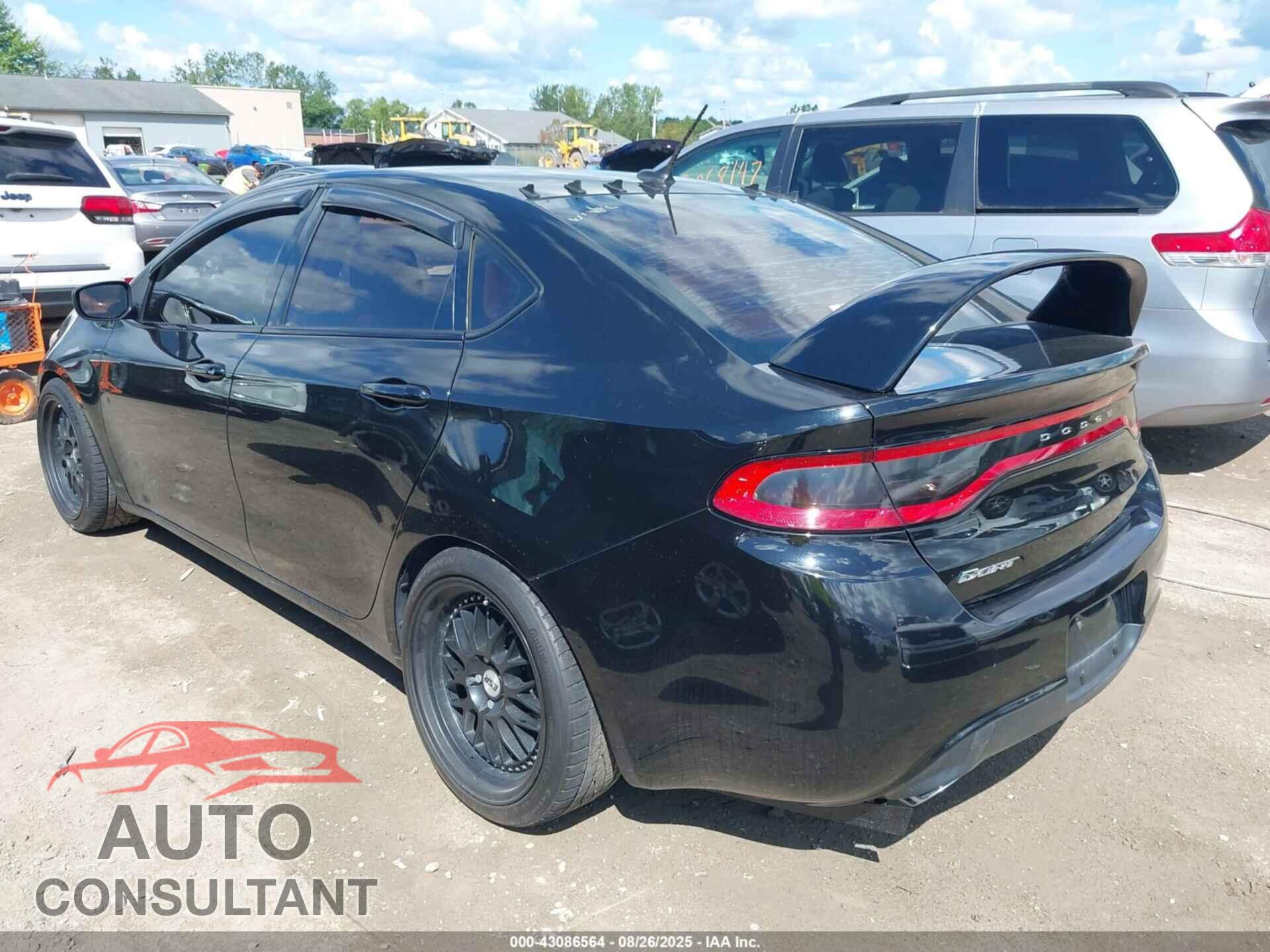 DODGE DART 2015 - 1C3CDFBB7FD422047