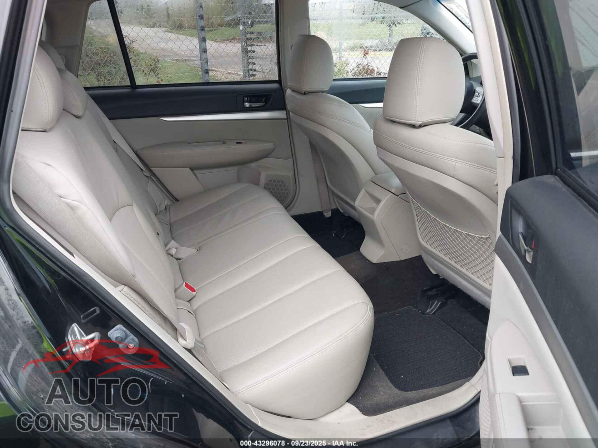 SUBARU OUTBACK 2011 - 4S4BRCCC2B3409359