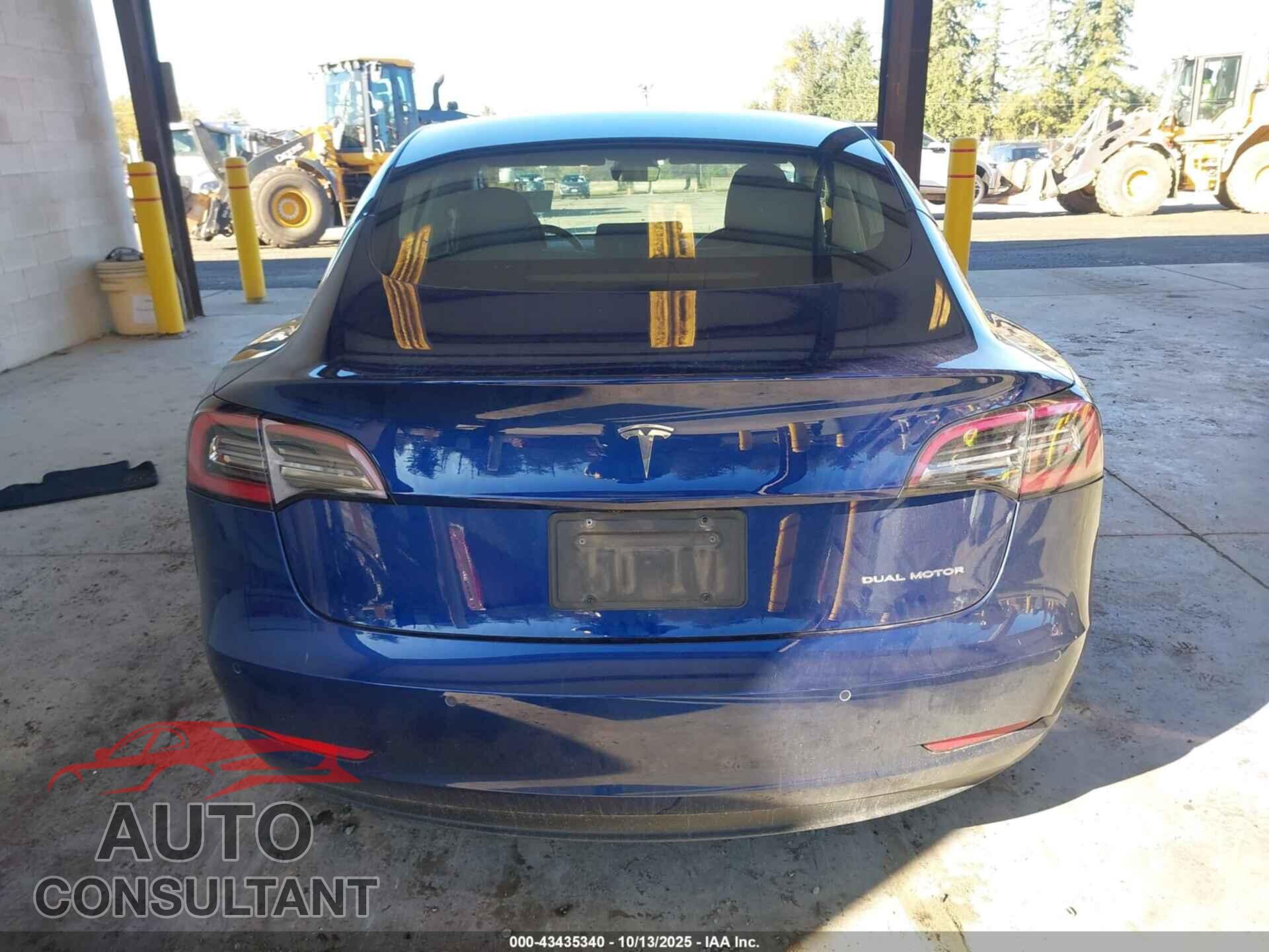 TESLA MODEL 3 2019 - 5YJ3E1EB8KF433049