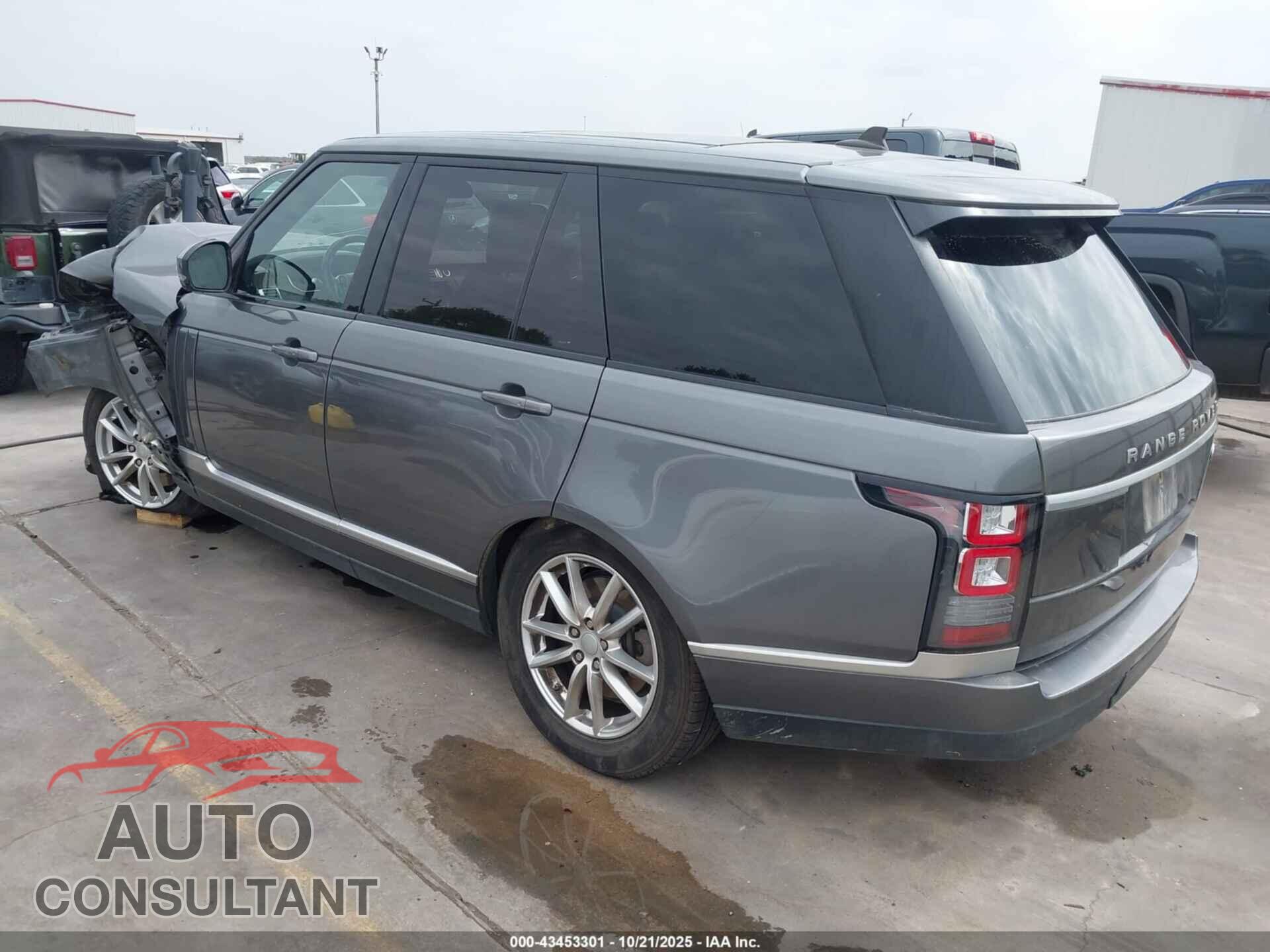 LAND ROVER RANGE ROVER 2016 - SALGR2KF2GA316871
