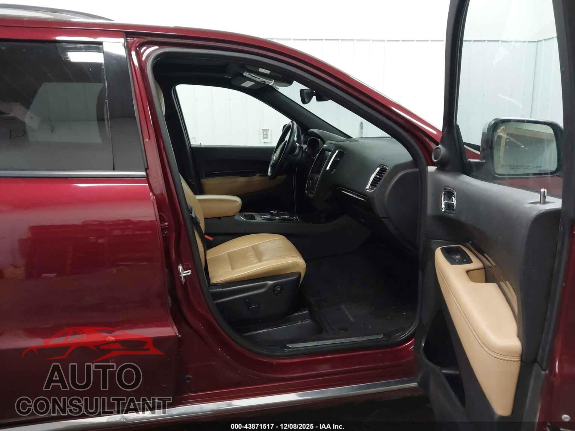 DODGE DURANGO 2017 - 1C4RDJEG6HC775310