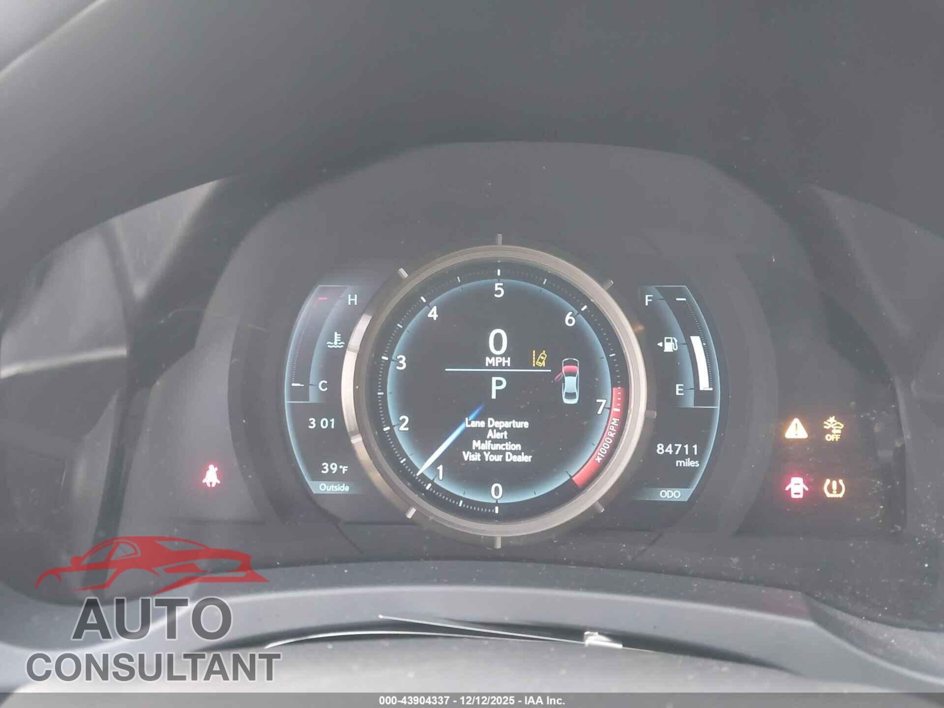 LEXUS IS 350 2018 - JTHCZ1D26J5014766