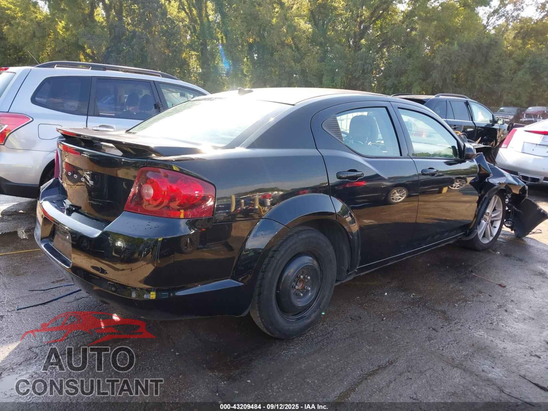 DODGE AVENGER 2014 - 1C3CDZCB1EN131018