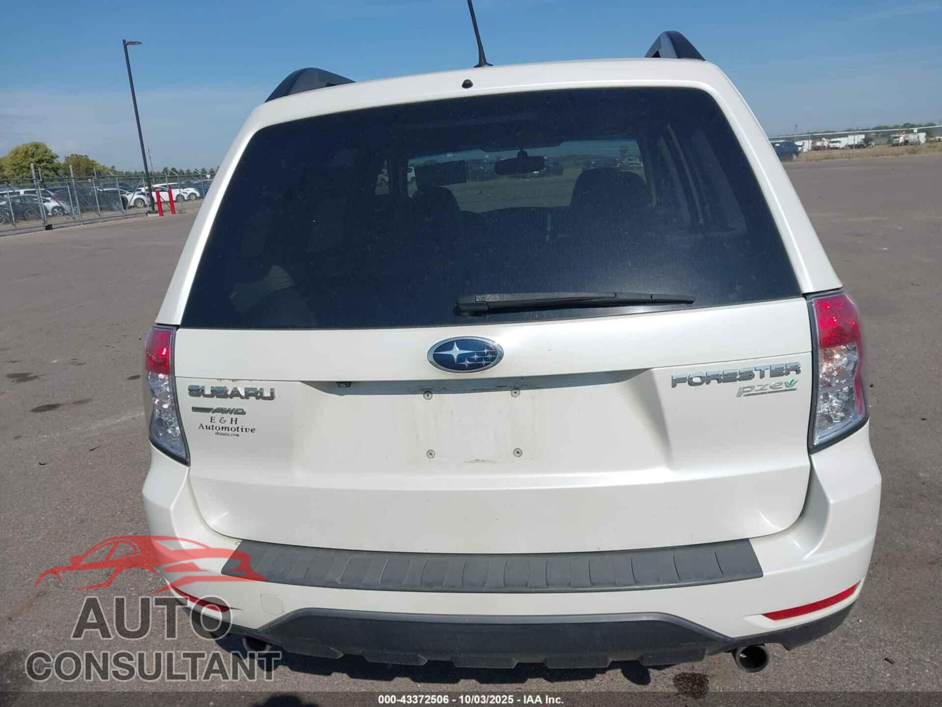 SUBARU FORESTER 2013 - JF2SHAEC4DH426471