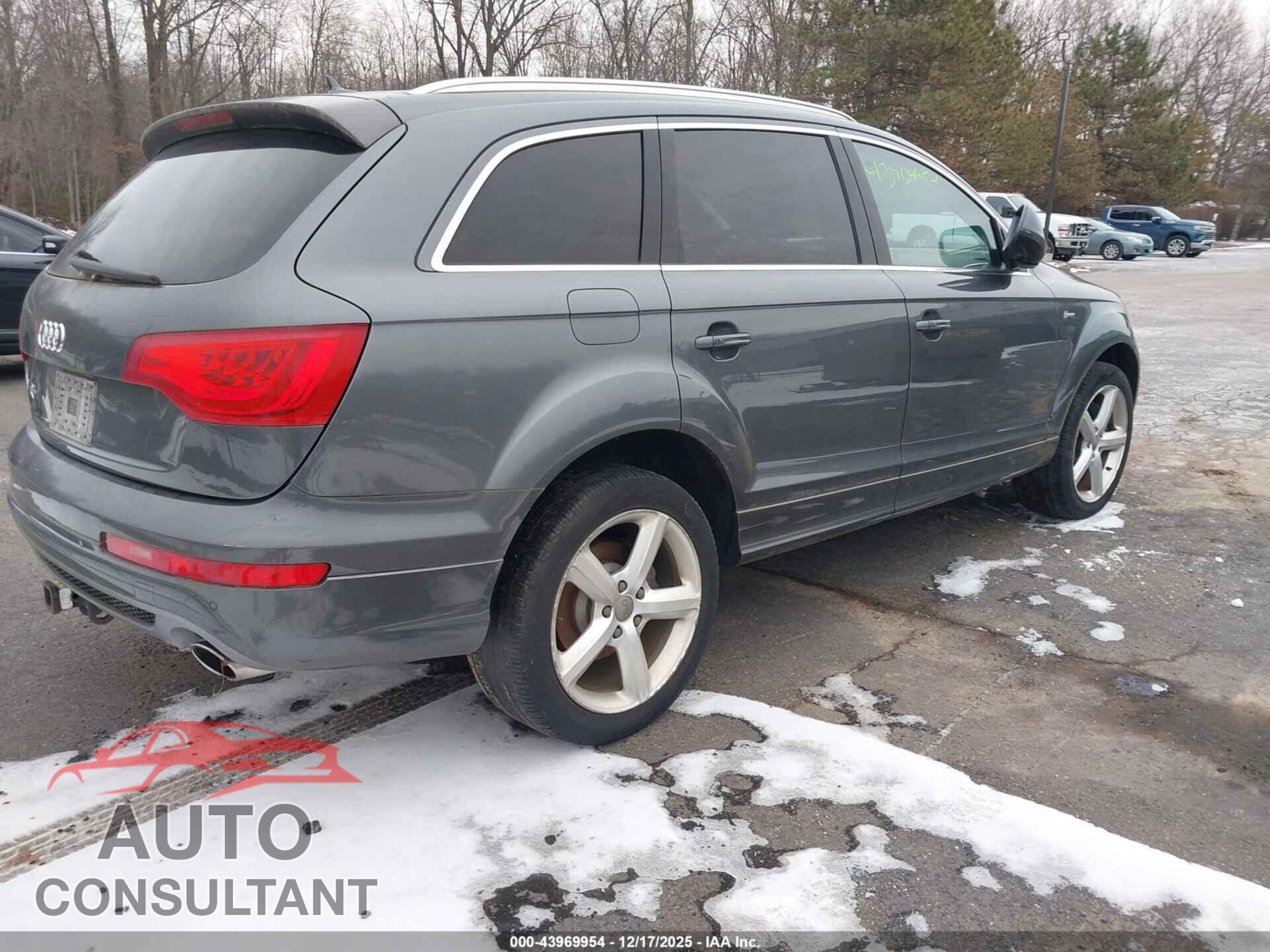 AUDI Q7 2012 - WA1DGAFE2CD006153