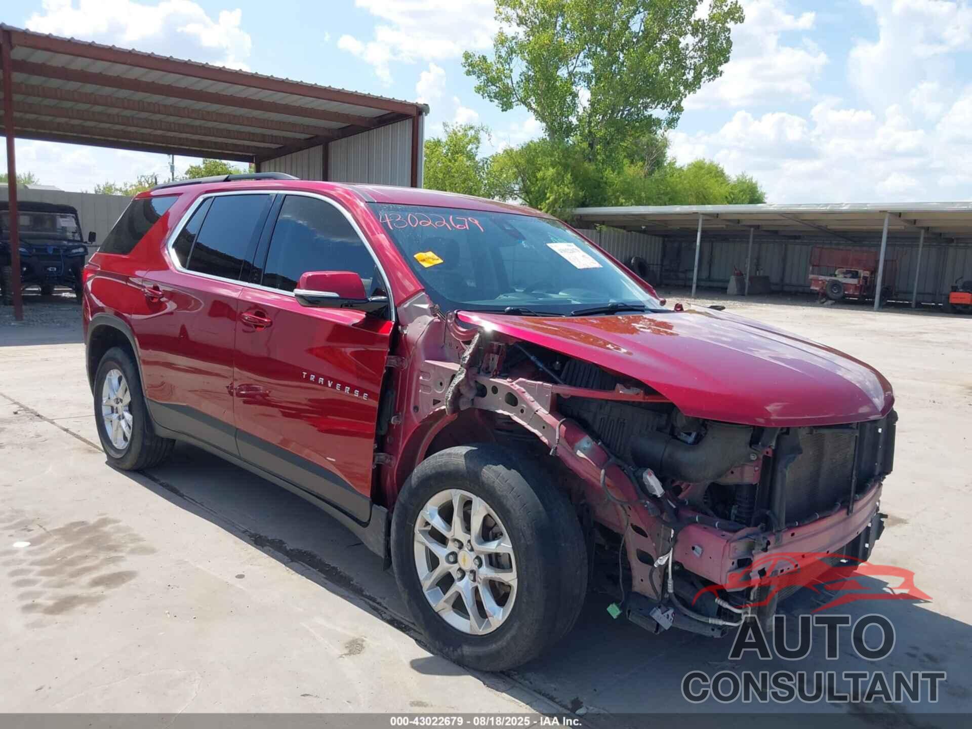 CHEVROLET TRAVERSE 2020 - 1GNERGKW4LJ123005