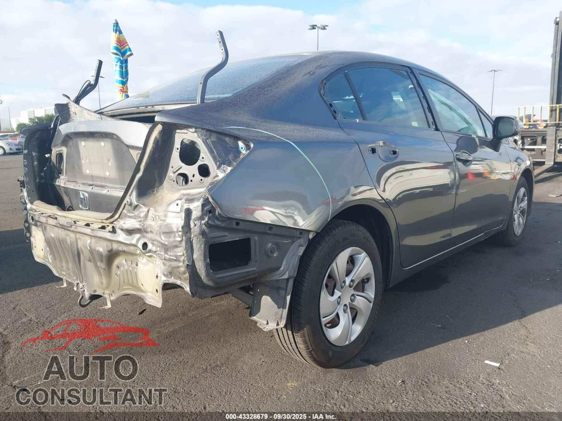 HONDA CIVIC 2013 - 2HGFB2F5XDH582971