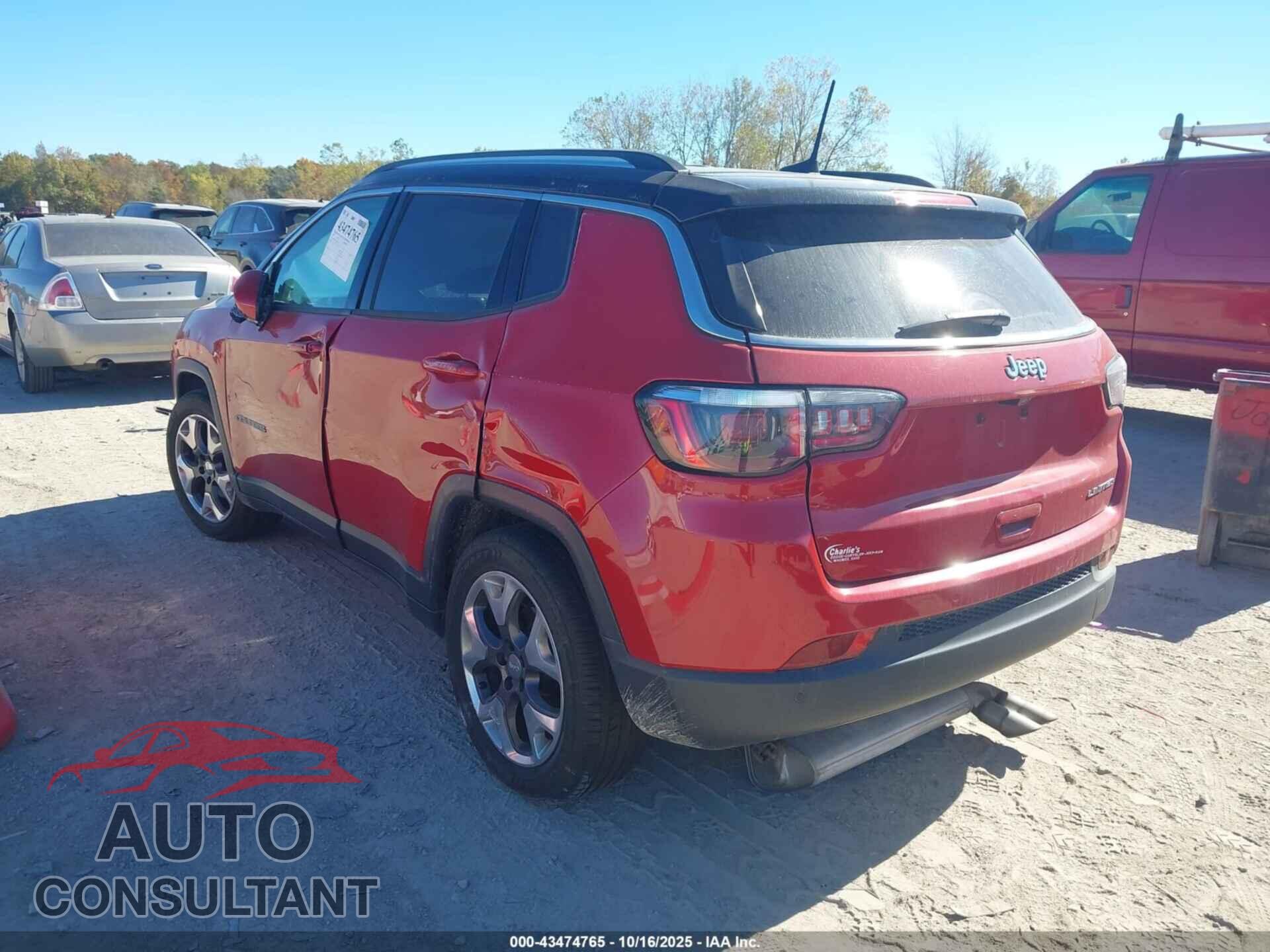 JEEP COMPASS 2020 - 3C4NJCCBXLT162680
